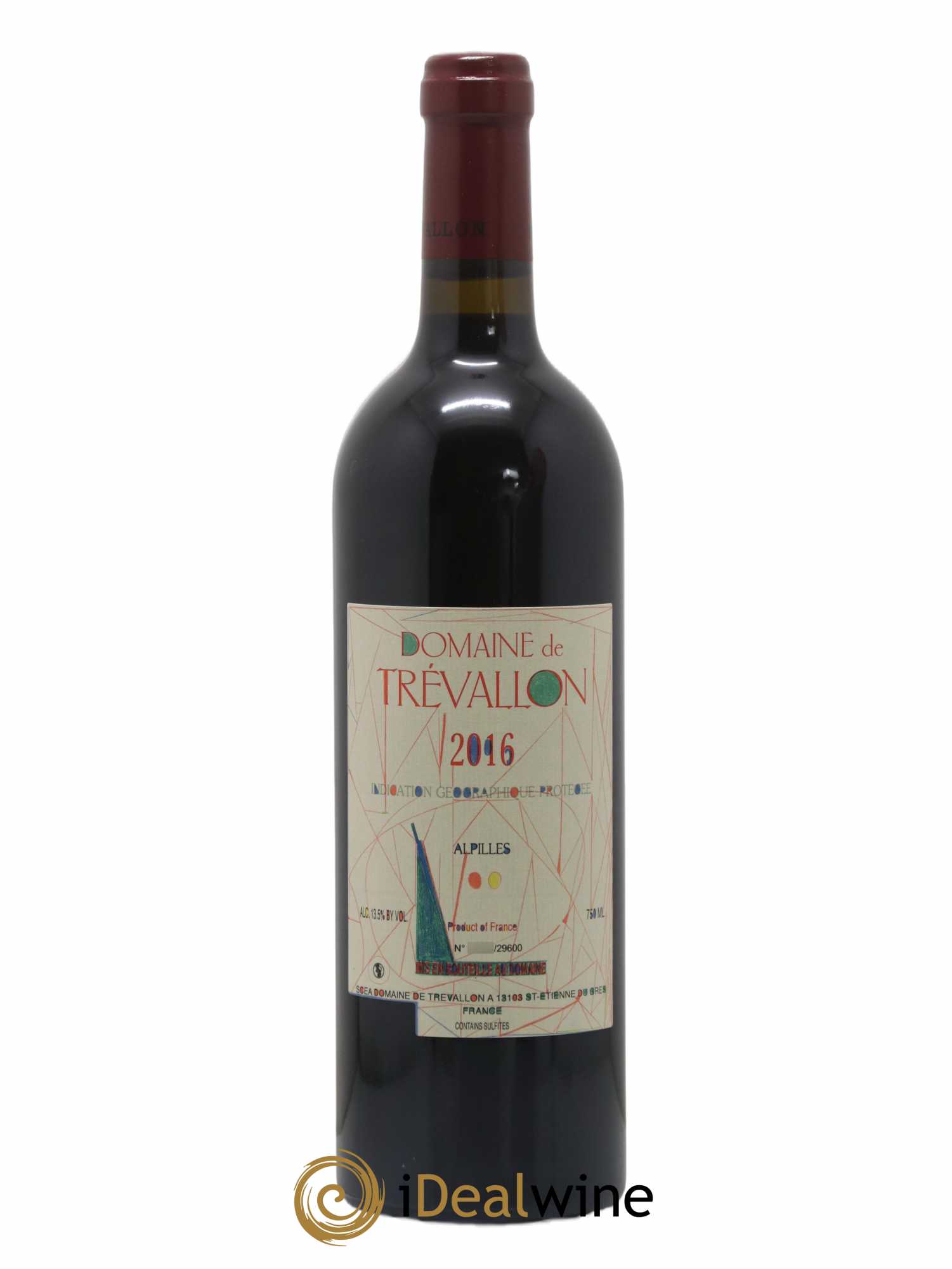 Alpilles Trévallon (Domaine de) Eloi Dürrbach 2016 - Lot de 1 bouteille - 0