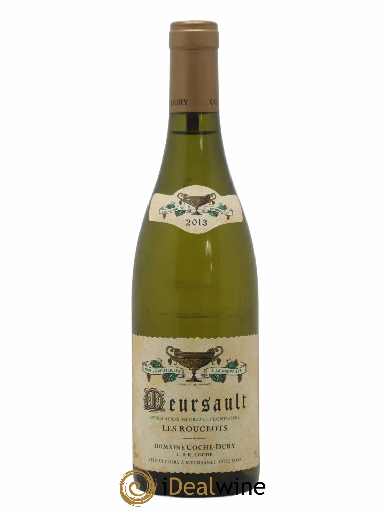 Meursault Les Rougeots Coche Dury (Domaine) 2013 - Lot de 1 bouteille - 0