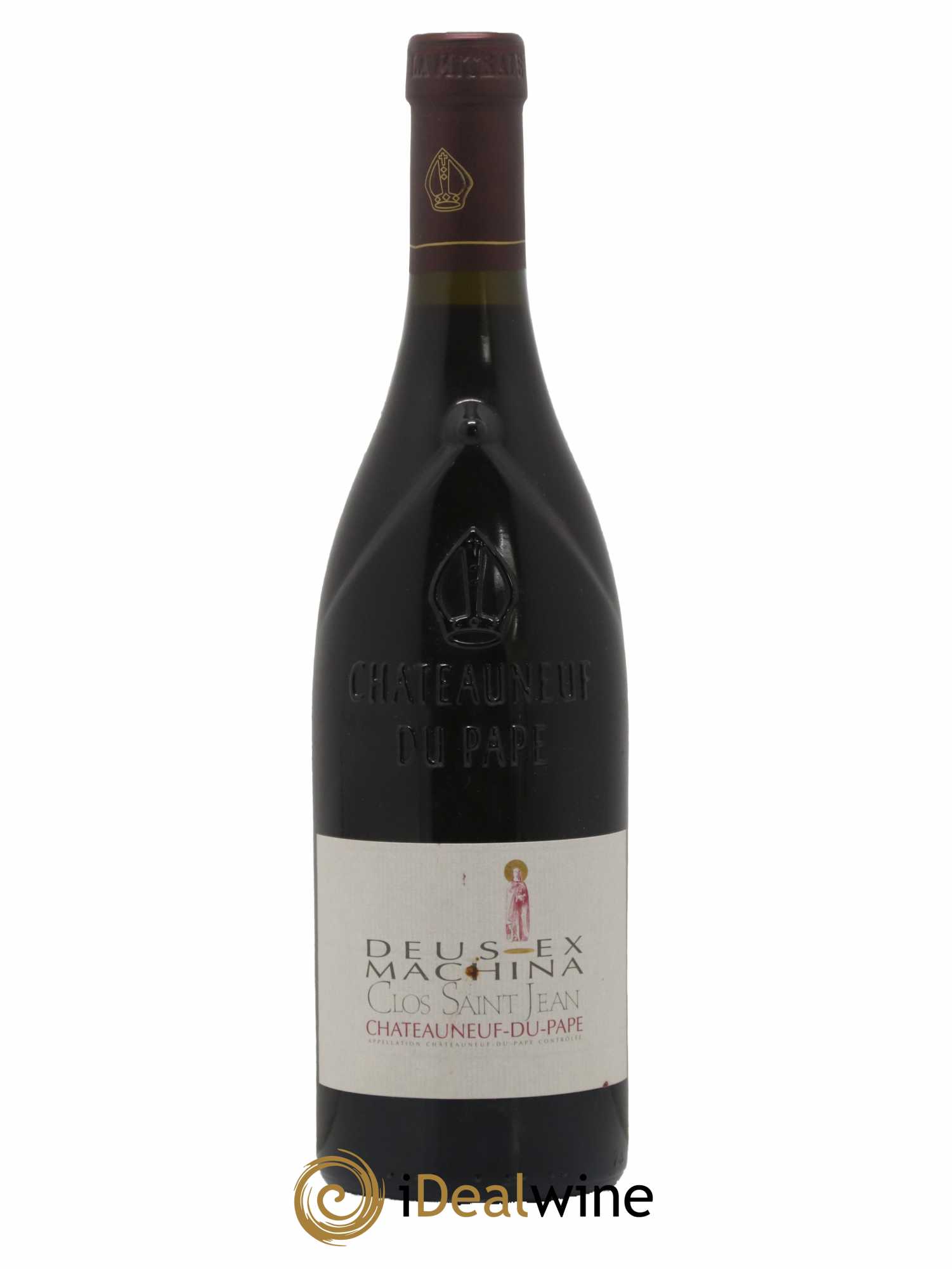 Châteauneuf-du-Pape Clos Saint-Jean Deus Ex Machina Pascal et Vincent Maurel 2010 - Lot de 1 bouteille - 0