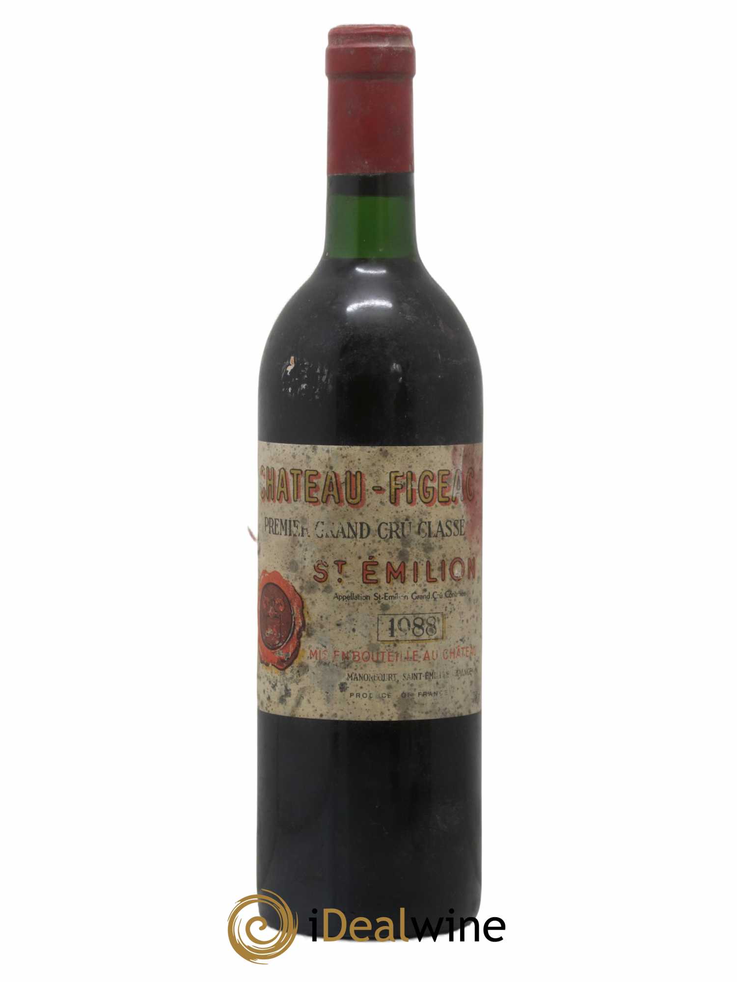 Château Figeac 1er Grand Cru Classé A 1988 - Lot de 1 bouteille - 0