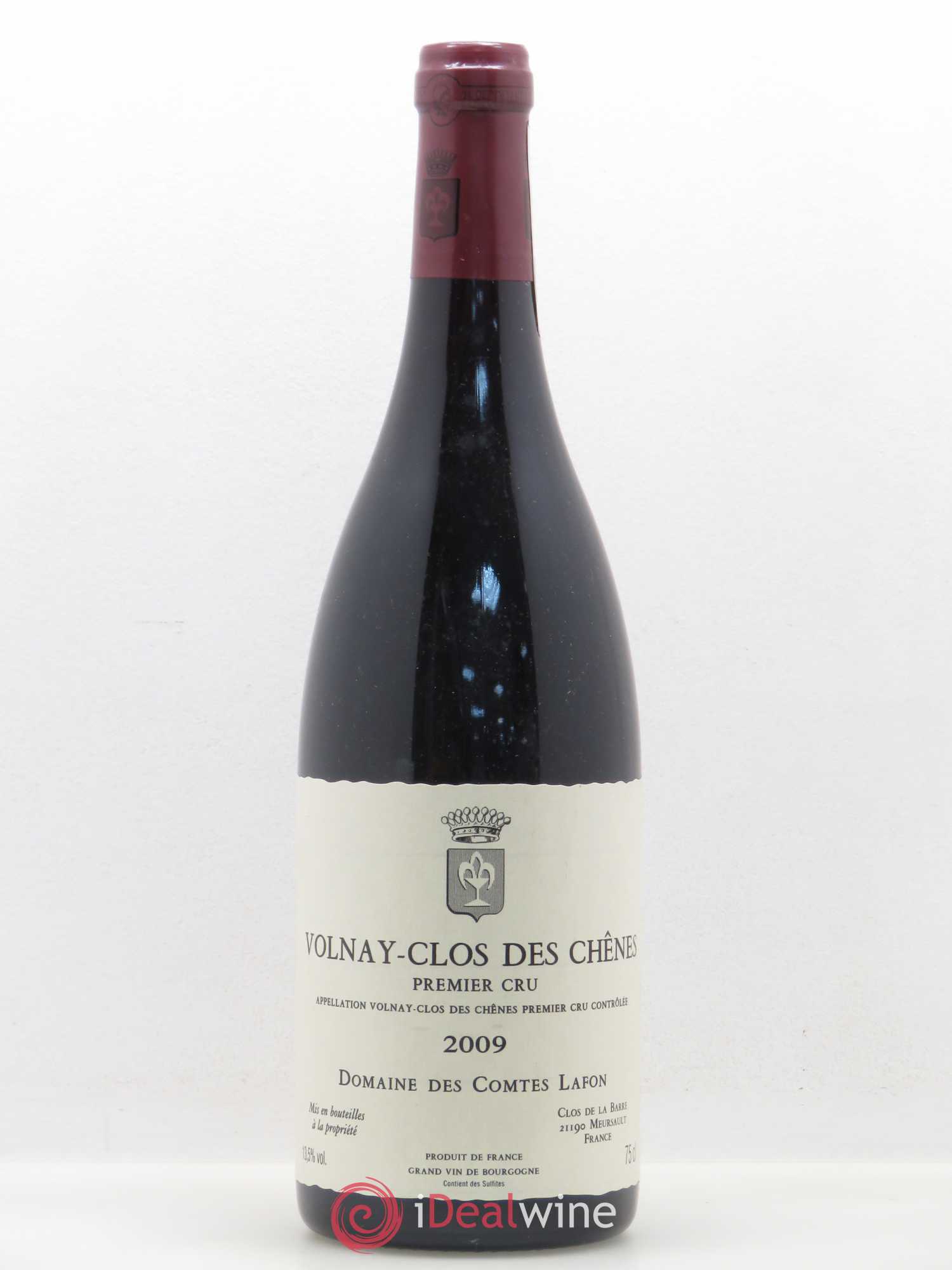 Volnay 1er Cru Clos des Chênes Comtes Lafon (Domaine des) 2009 - Lot de 1 bouteille - 0