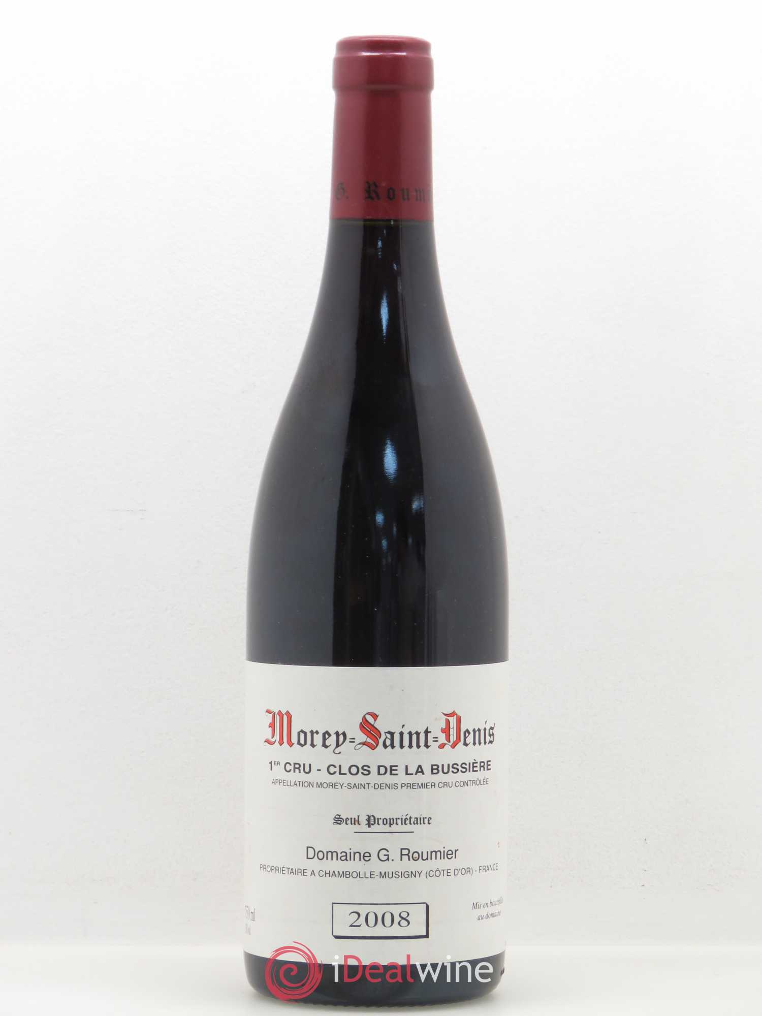 Morey-Saint-Denis 1er Cru Clos de la Bussière Georges Roumier (Domaine) 2008 - Lot de 1 bouteille - 0