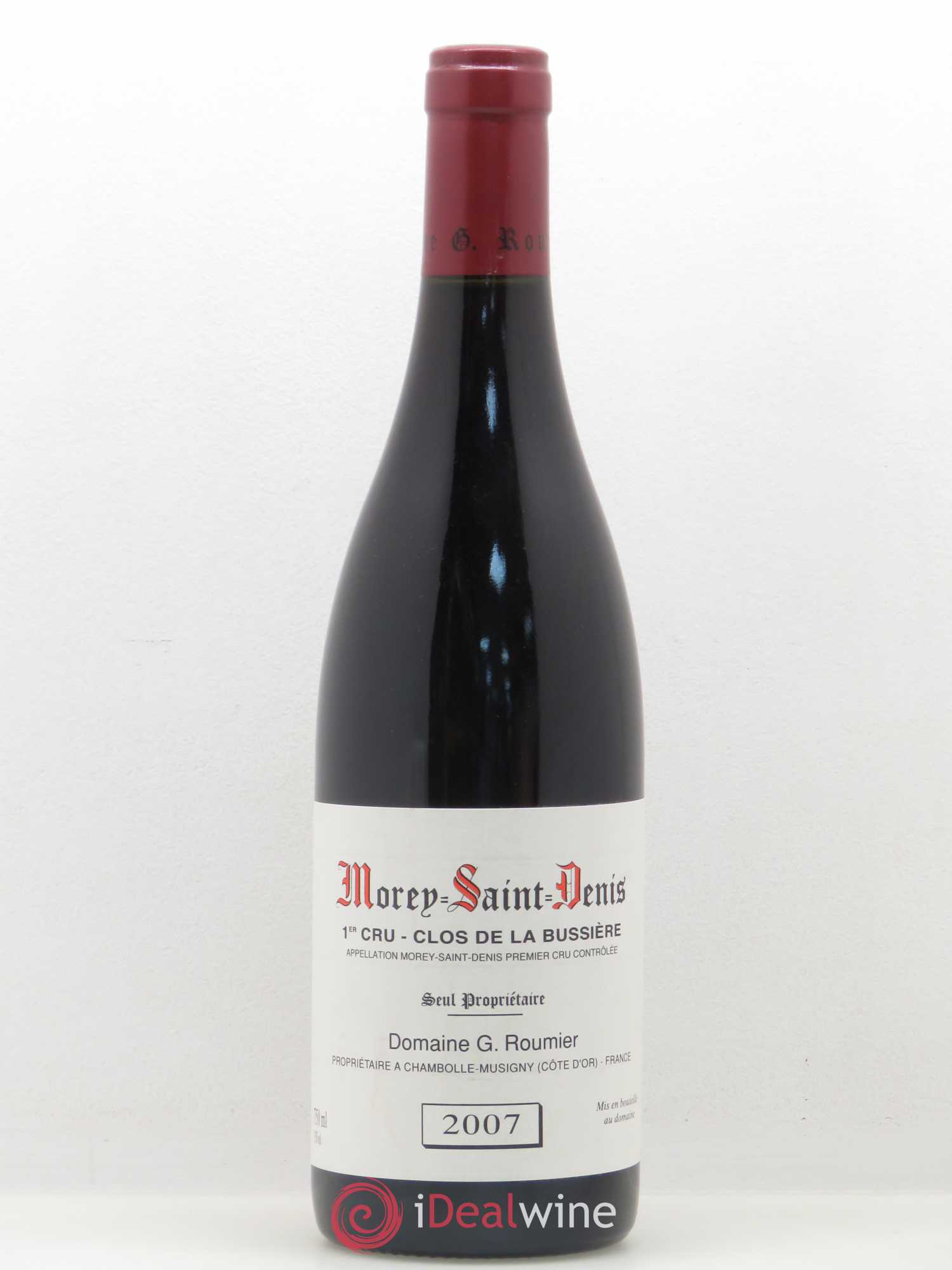 Morey-Saint-Denis 1er Cru Clos de la Bussière Georges Roumier (Domaine) 2007 - Lot de 1 bouteille - 0