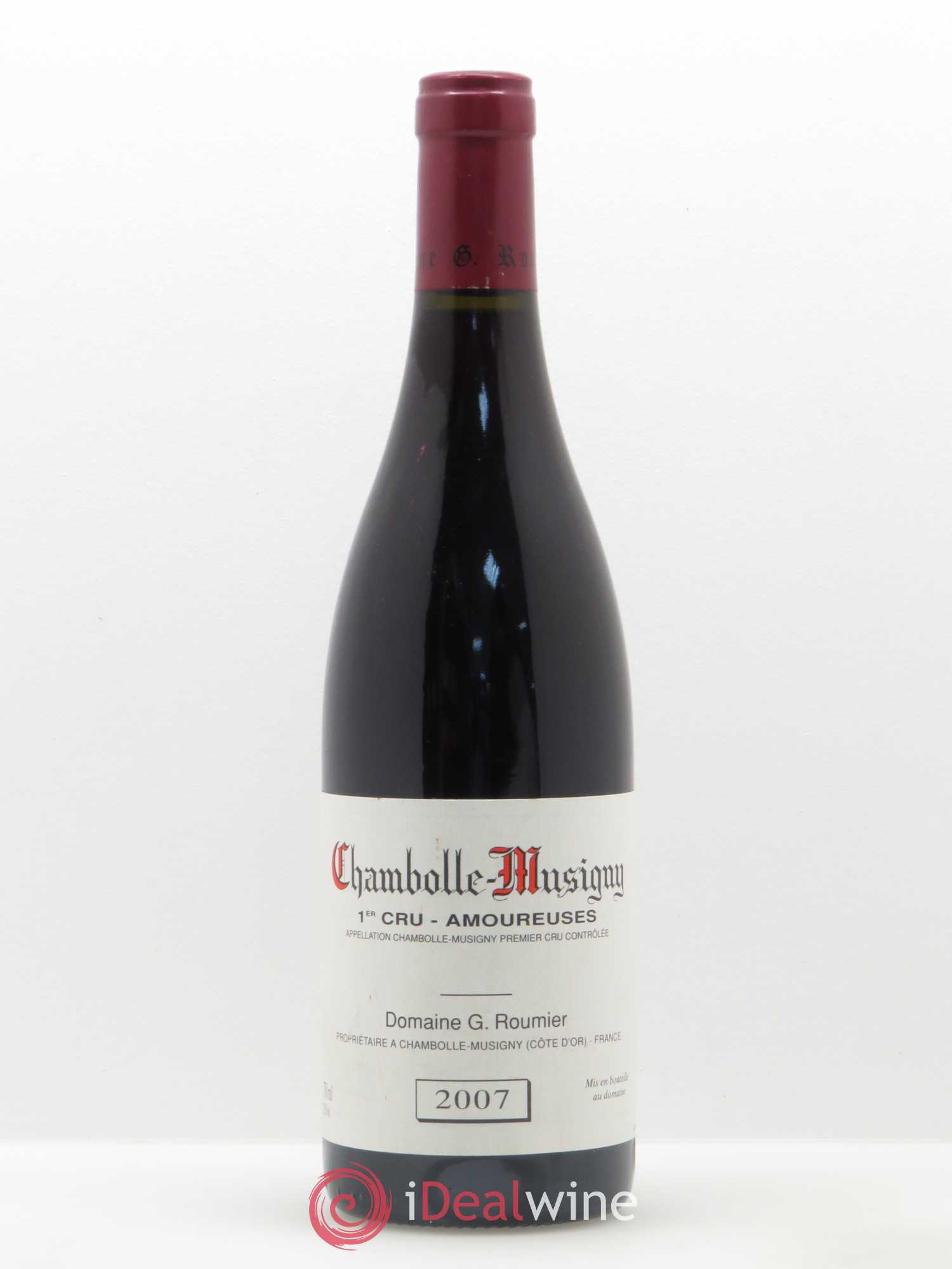 Chambolle-Musigny 1er Cru Les Amoureuses Georges Roumier (Domaine) 2007 - Lot de 1 bouteille - 0