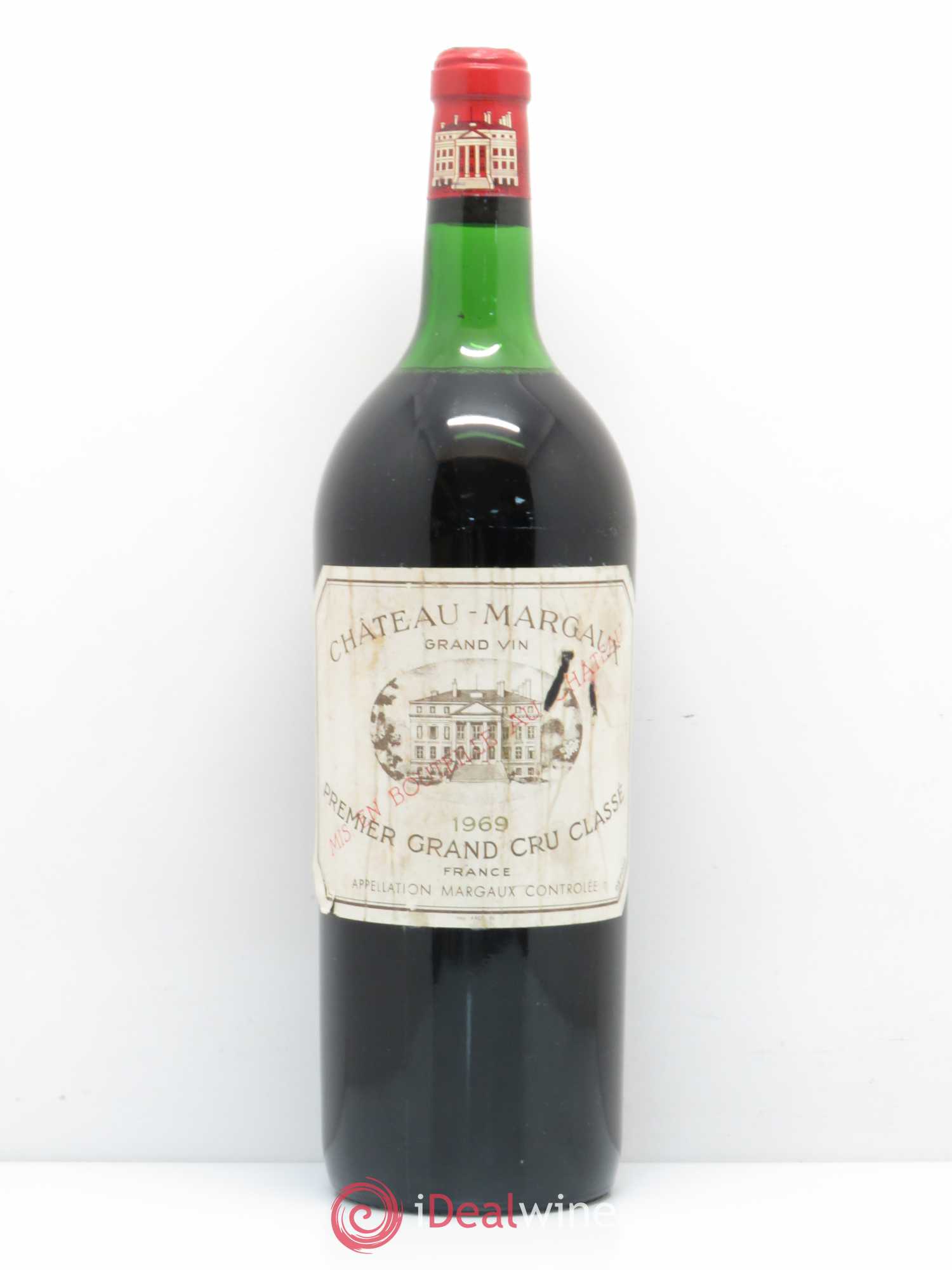 Château Margaux 1er Grand Cru Classé 1969 - Lot de 1 magnum - 0