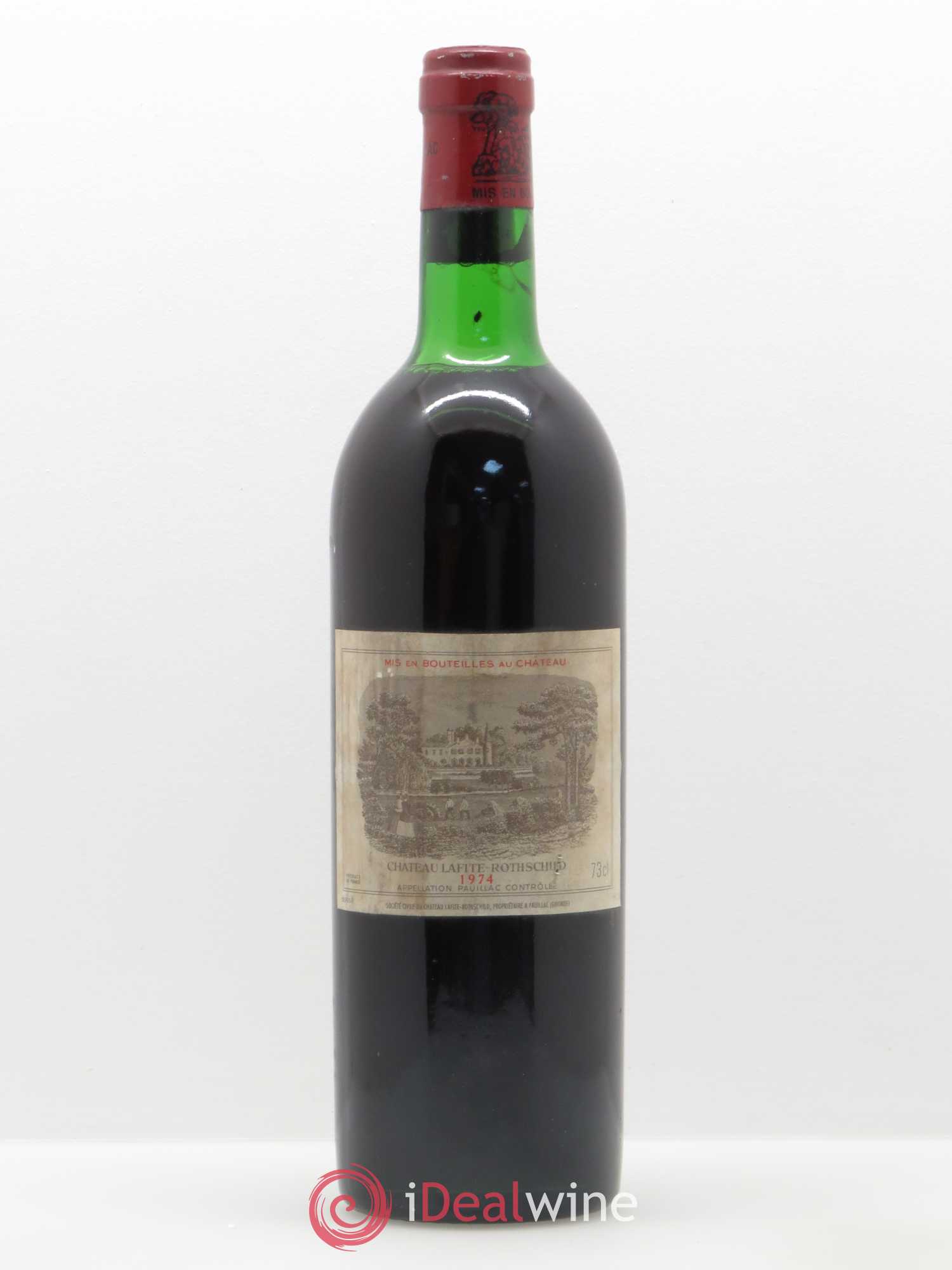 Château Lafite Rothschild 1er Grand Cru Classé 1974 - Lot de 1 bouteille - 0