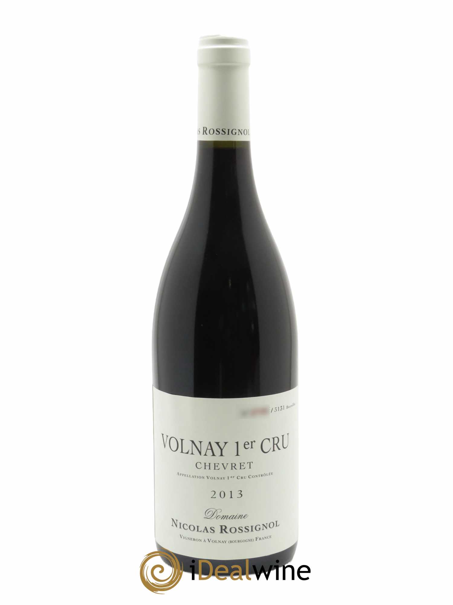 Volnay 1er Cru Chevret Nicolas Rossignol 2013 - Lot de 1 bouteille - 0