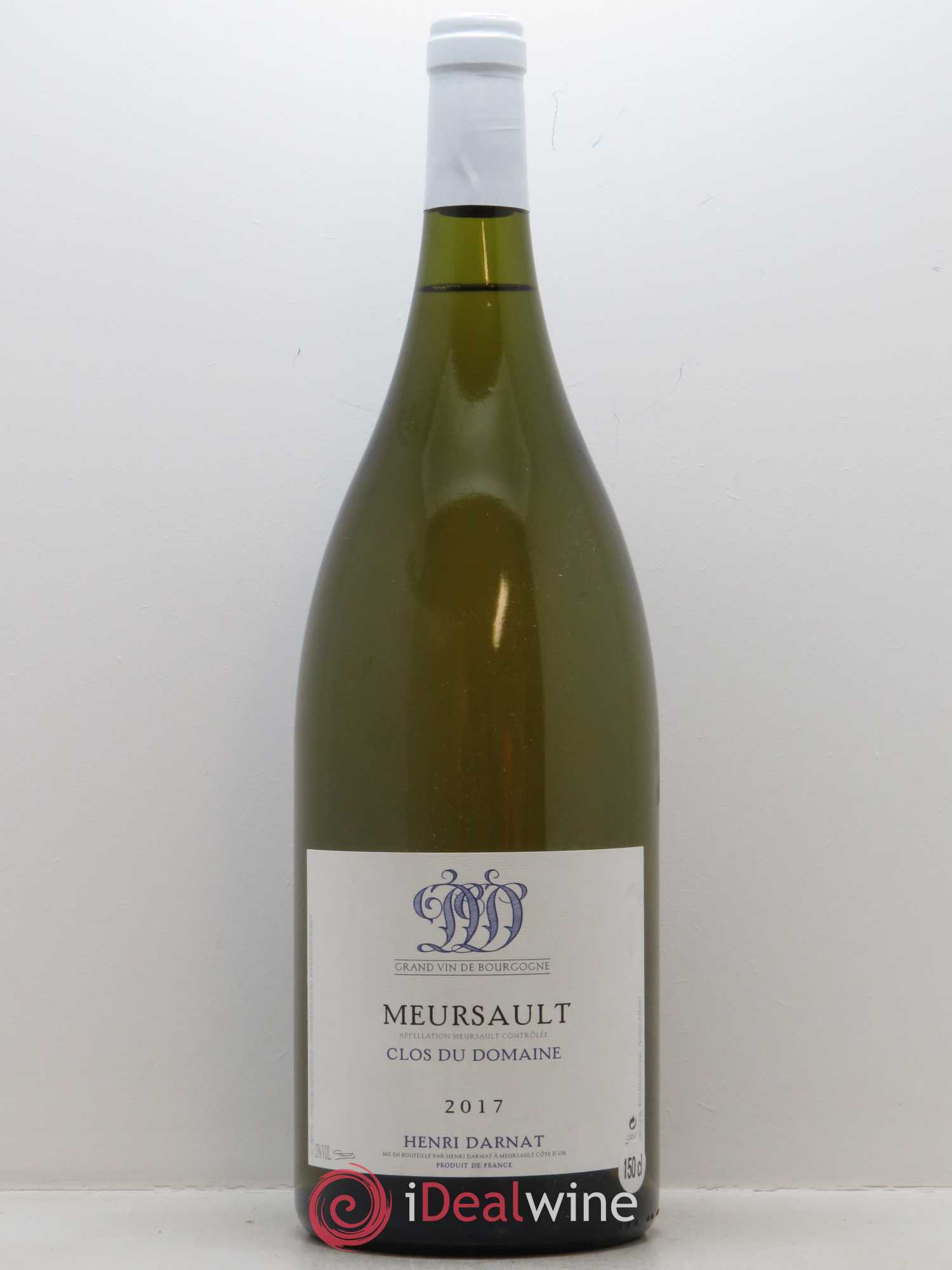 Meursault Clos du Domaine Henri Darnat 2017 - Lot de 1 magnum - 0