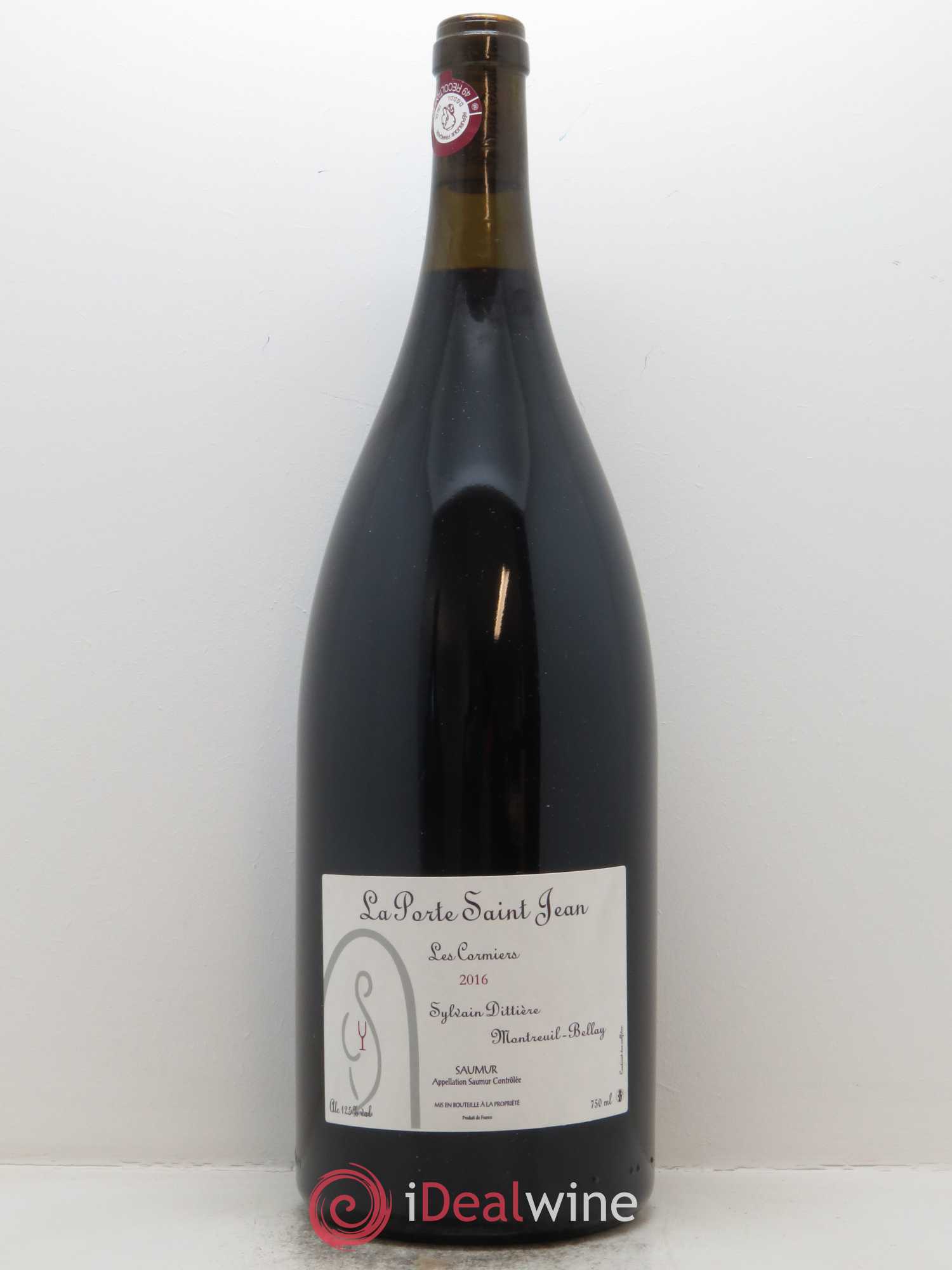 Saumur Les Cormiers La Porte Saint Jean 2016 - Lot de 1 magnum - 0