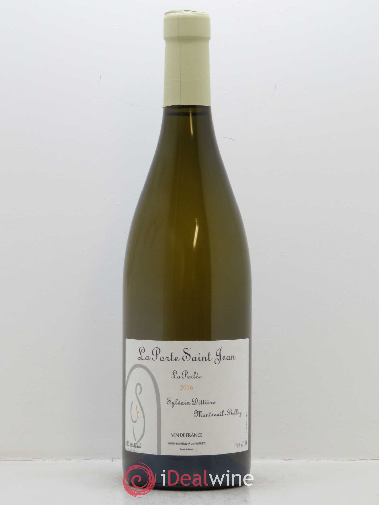 Vin de France La Perlée La Porte Saint Jean 2016 - Posten von 1 Flasche - 0