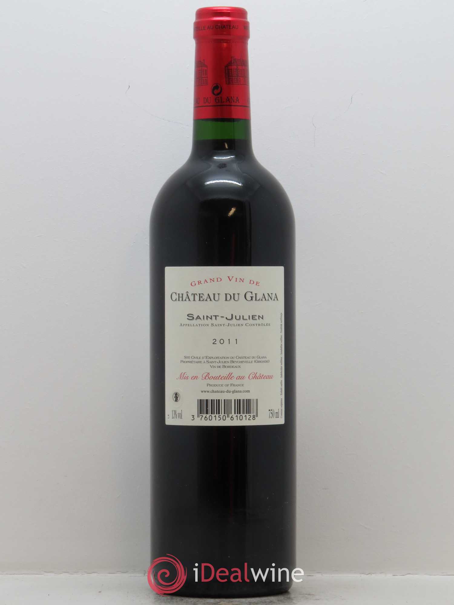 Château du Glana 2011 - Lot de 1 bouteille - 1