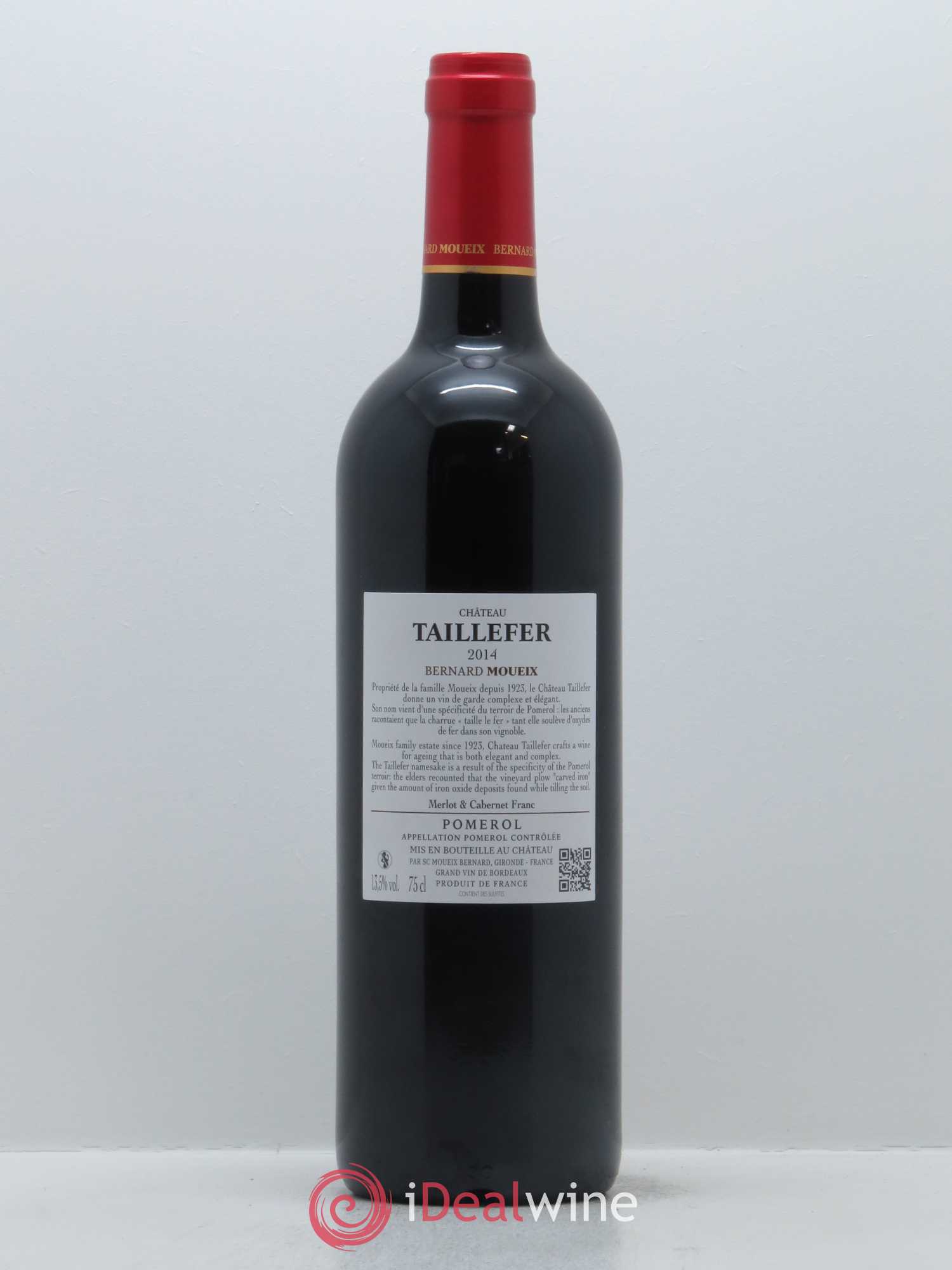 Château Taillefer 2014 - Lot de 1 bouteille - 1