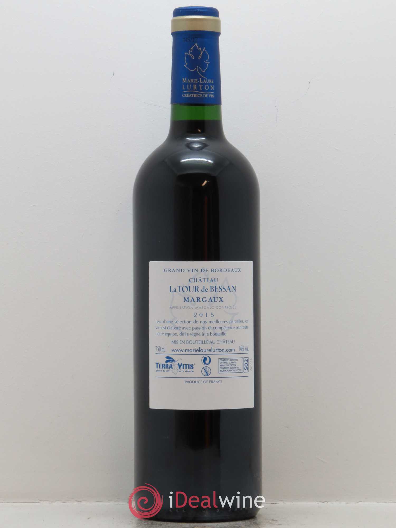 La Tour de Bessan 2015 - Lot de 1 bouteille - 1