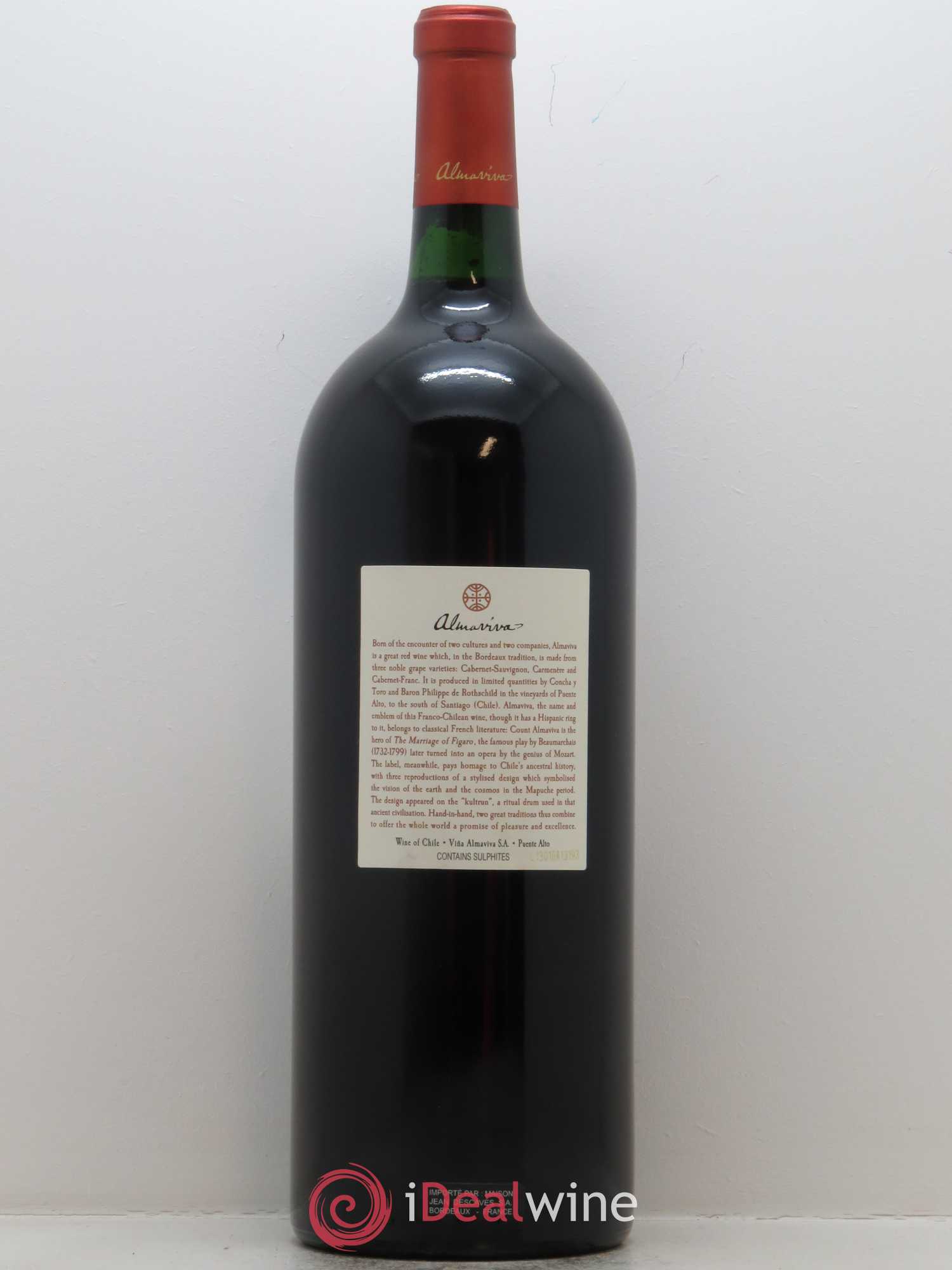 Buy Chili Almaviva Baron P. de Rothschild Concha y Toro 2011 (lot