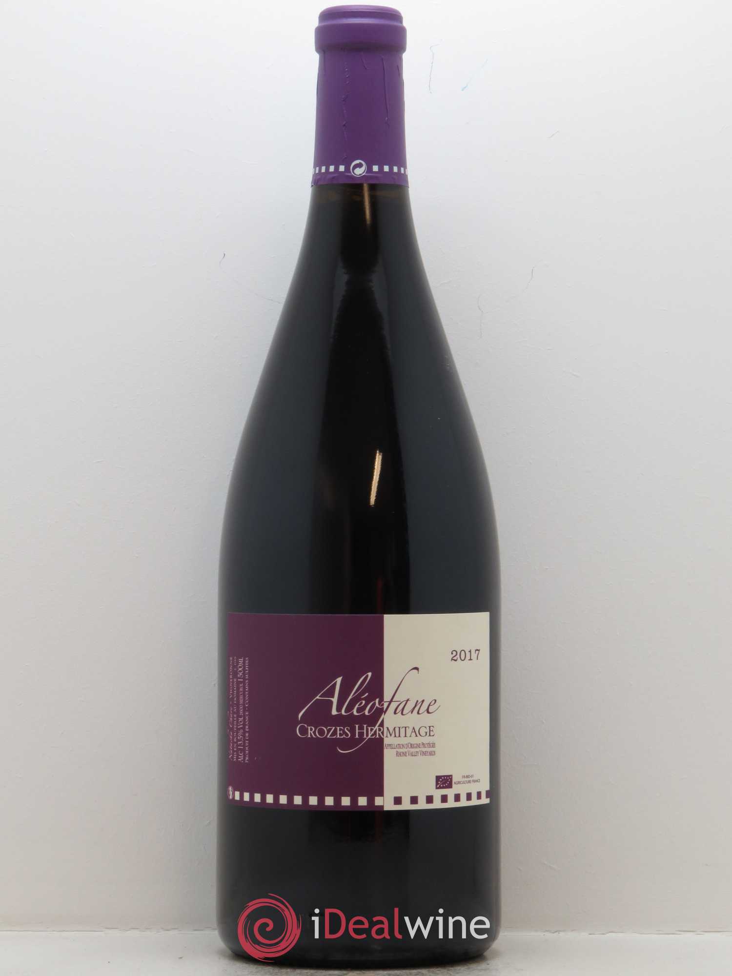 Crozes-Hermitage Aléofane (Domaine) 2017 - Lot de 1 magnum - 0