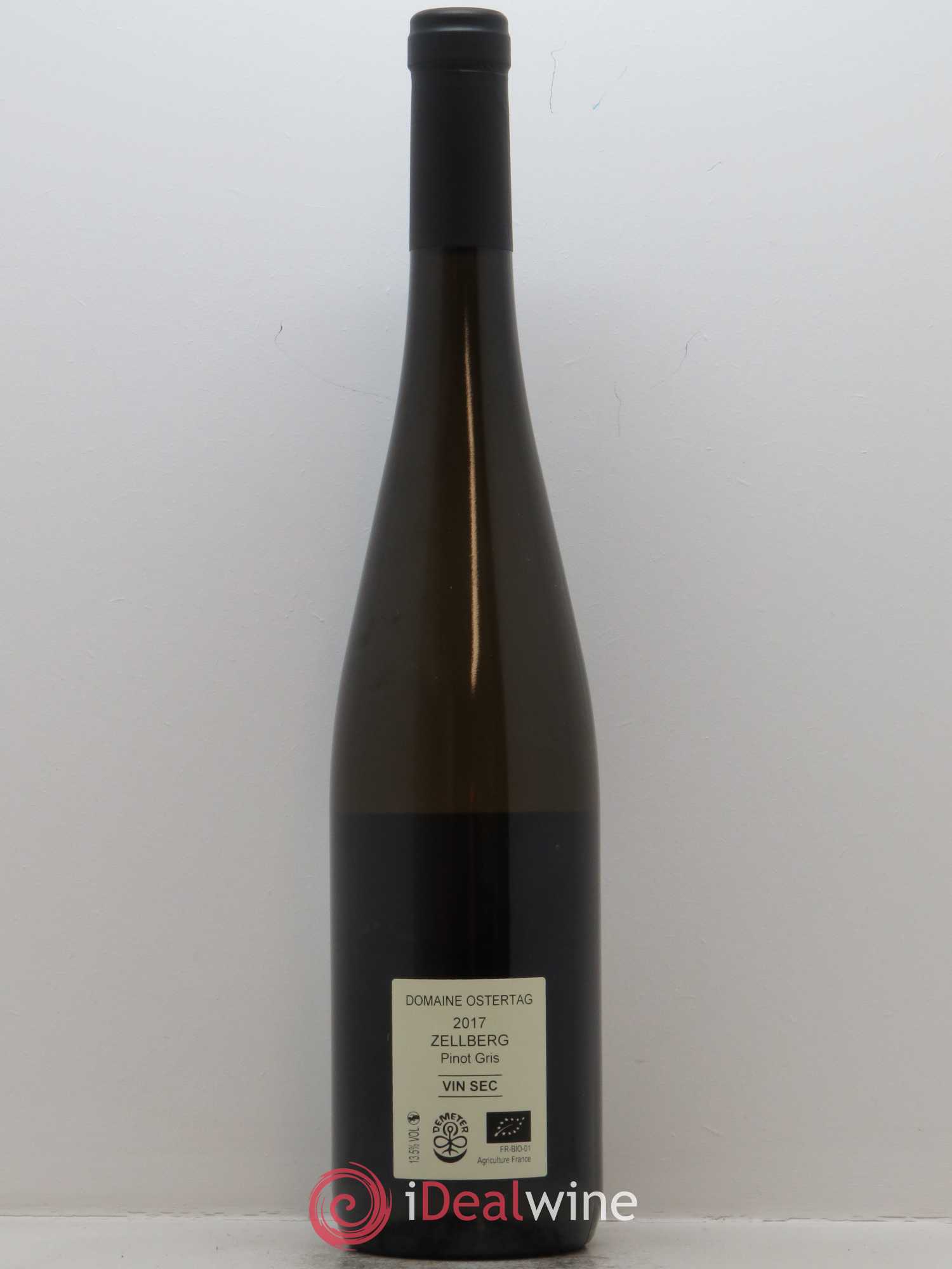 Alsace Pinot Gris Zellberg Ostertag (Domaine) 2017 - Posten von 1 Flasche - 1