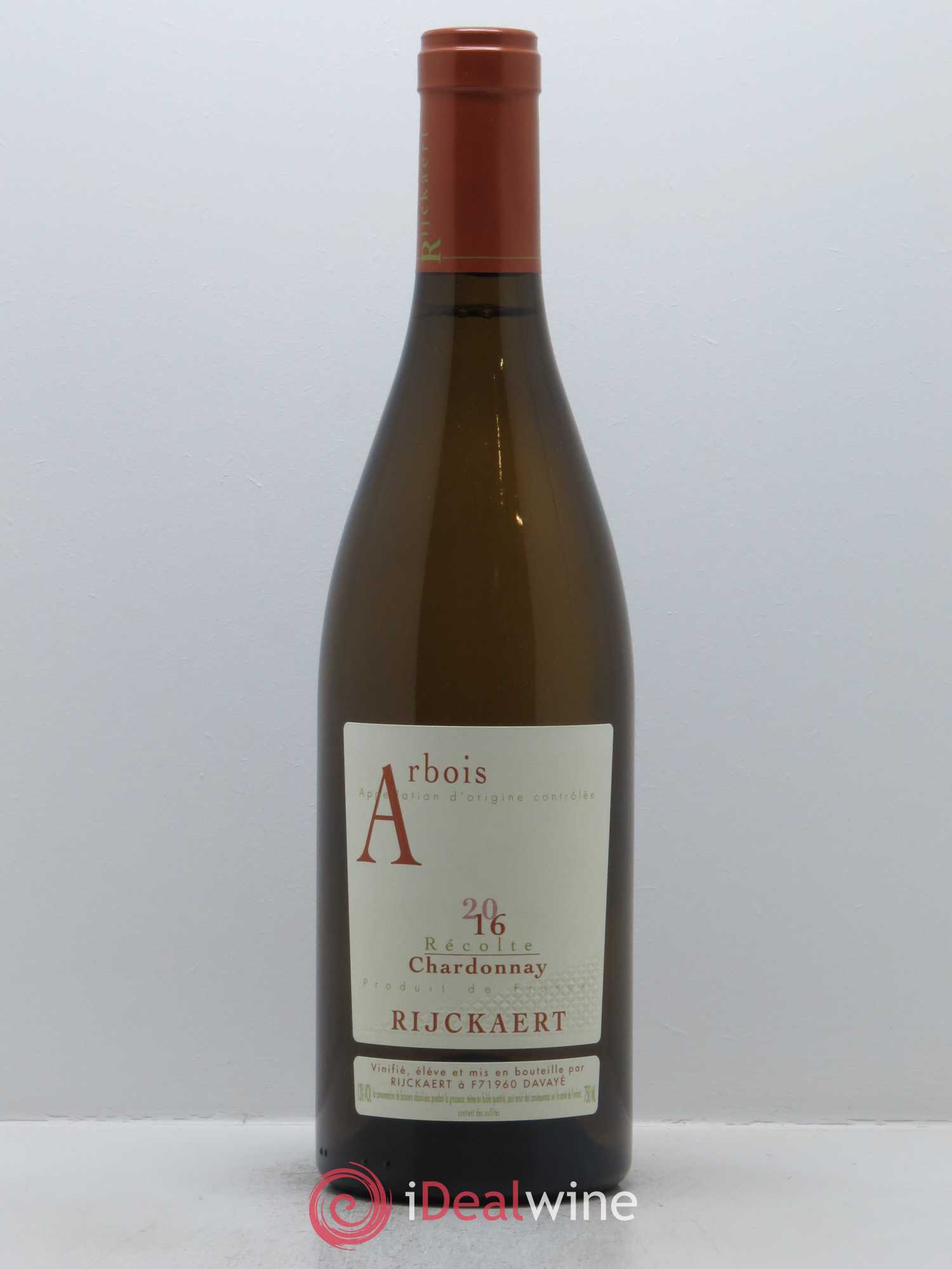 Arbois Chardonnay Rijckaert 2016 - Posten von 1 Flasche - 0