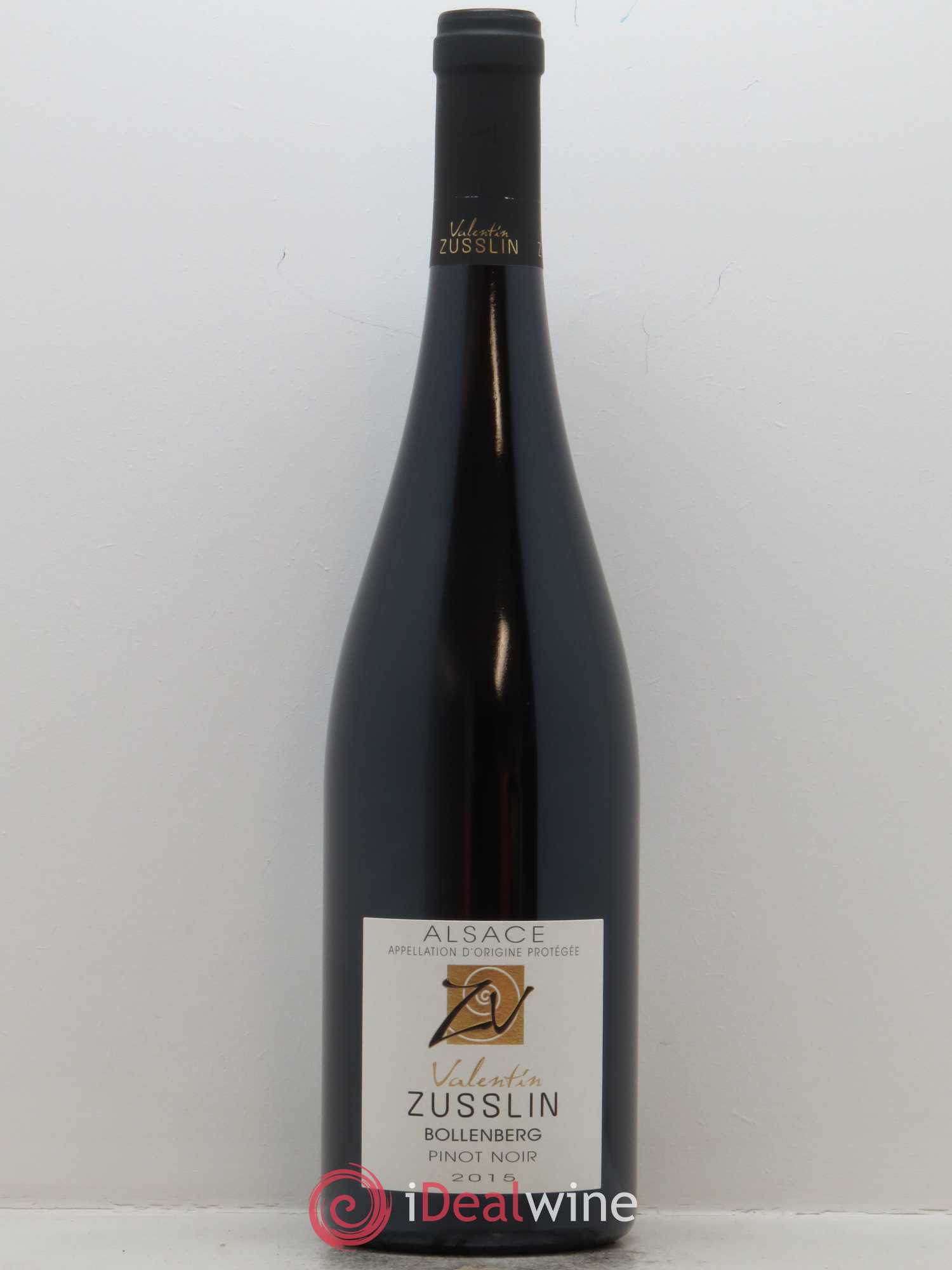 Alsace Pinot Noir Bollenberg Valentin Zusslin (Domaine) 2015 - Lot de 1 bouteille - 0