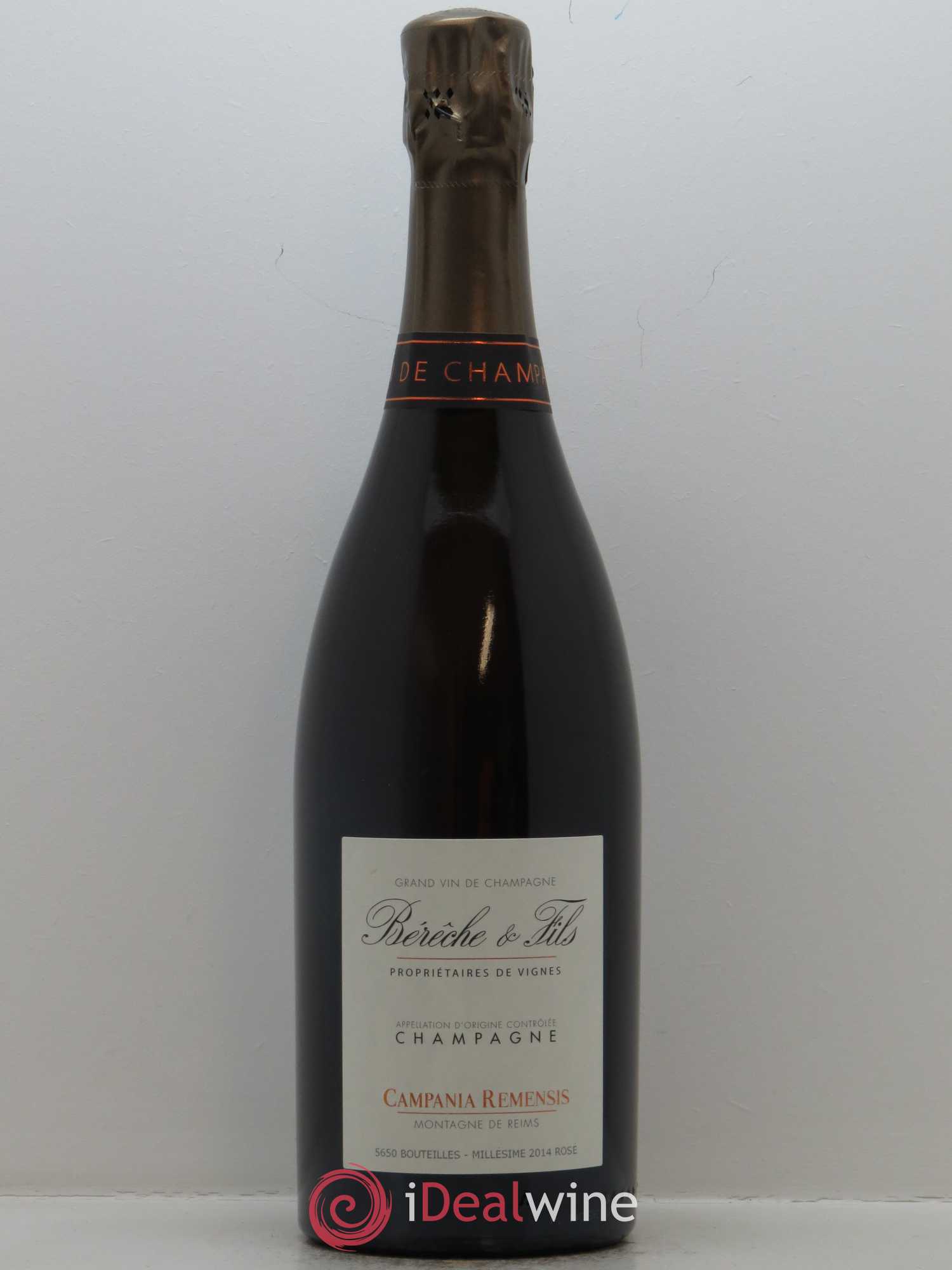 Campania Remensis Extra-Brut Bérêche et Fils 2014 - Lot de 1 bouteille - 0