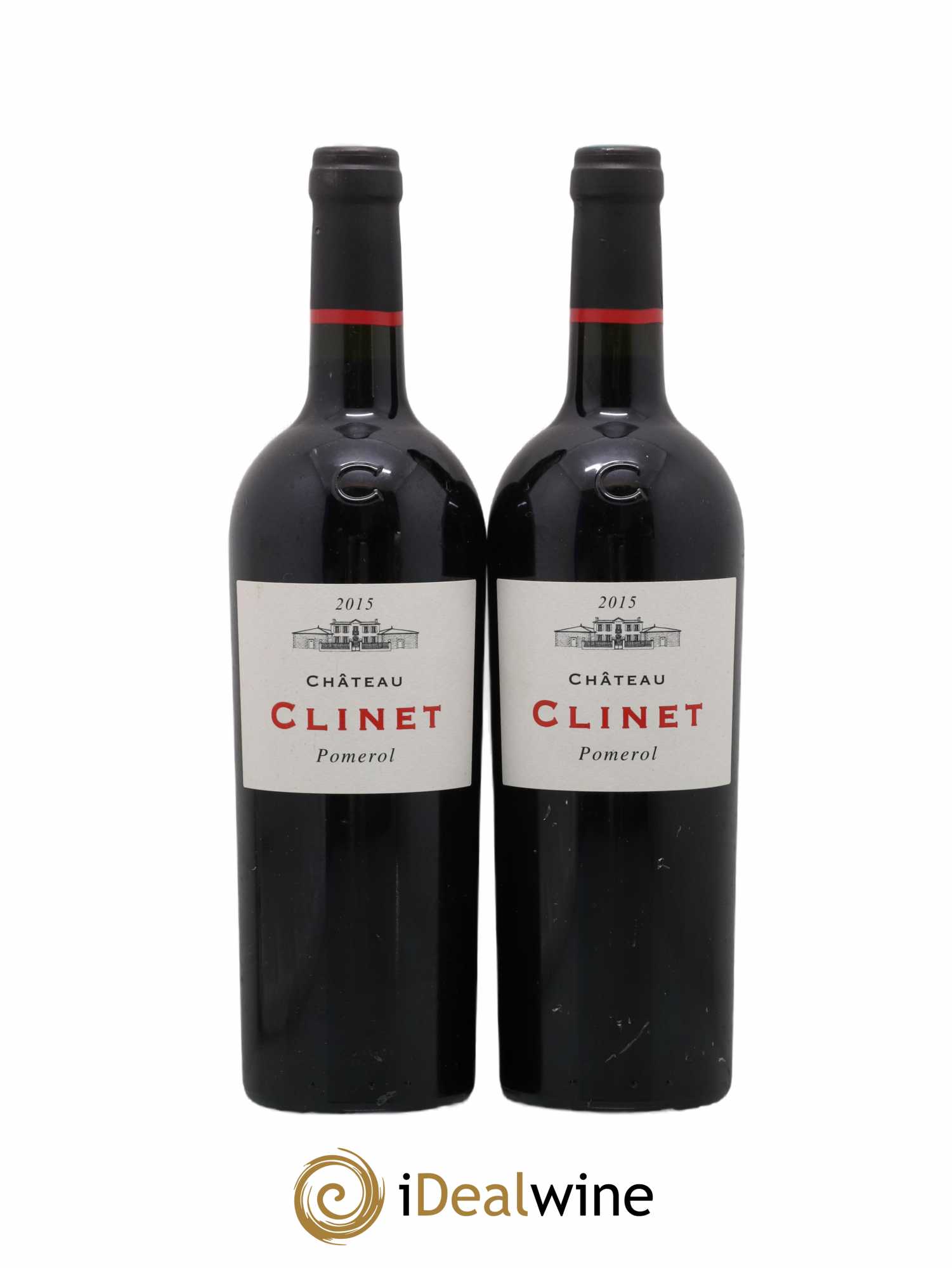Château Clinet 2015 - Lot de 2 bouteilles - 0