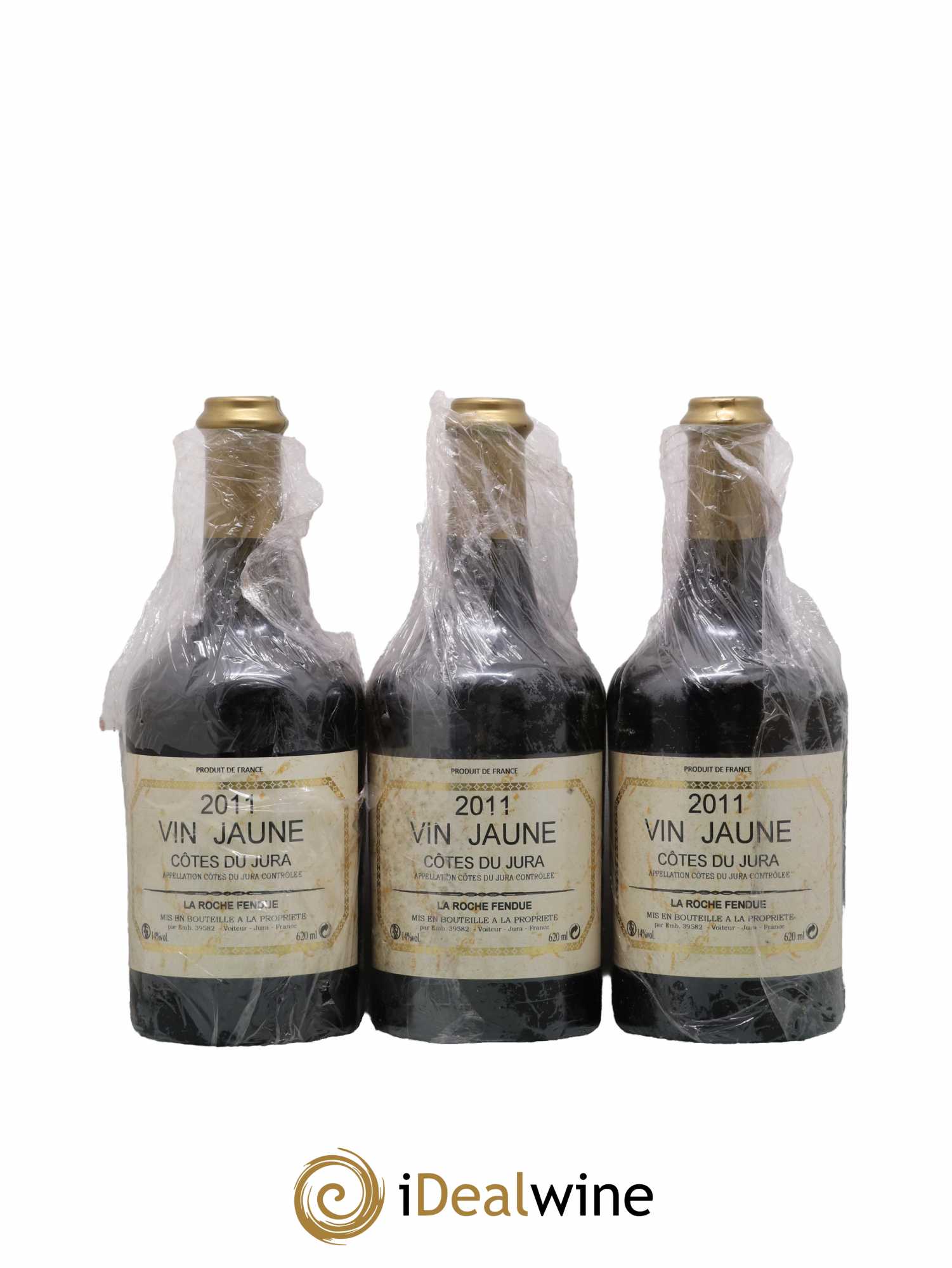 Côtes du Jura Vin Jaune La Roche fendue 2011 - Posten von 3 Flaschen - 0