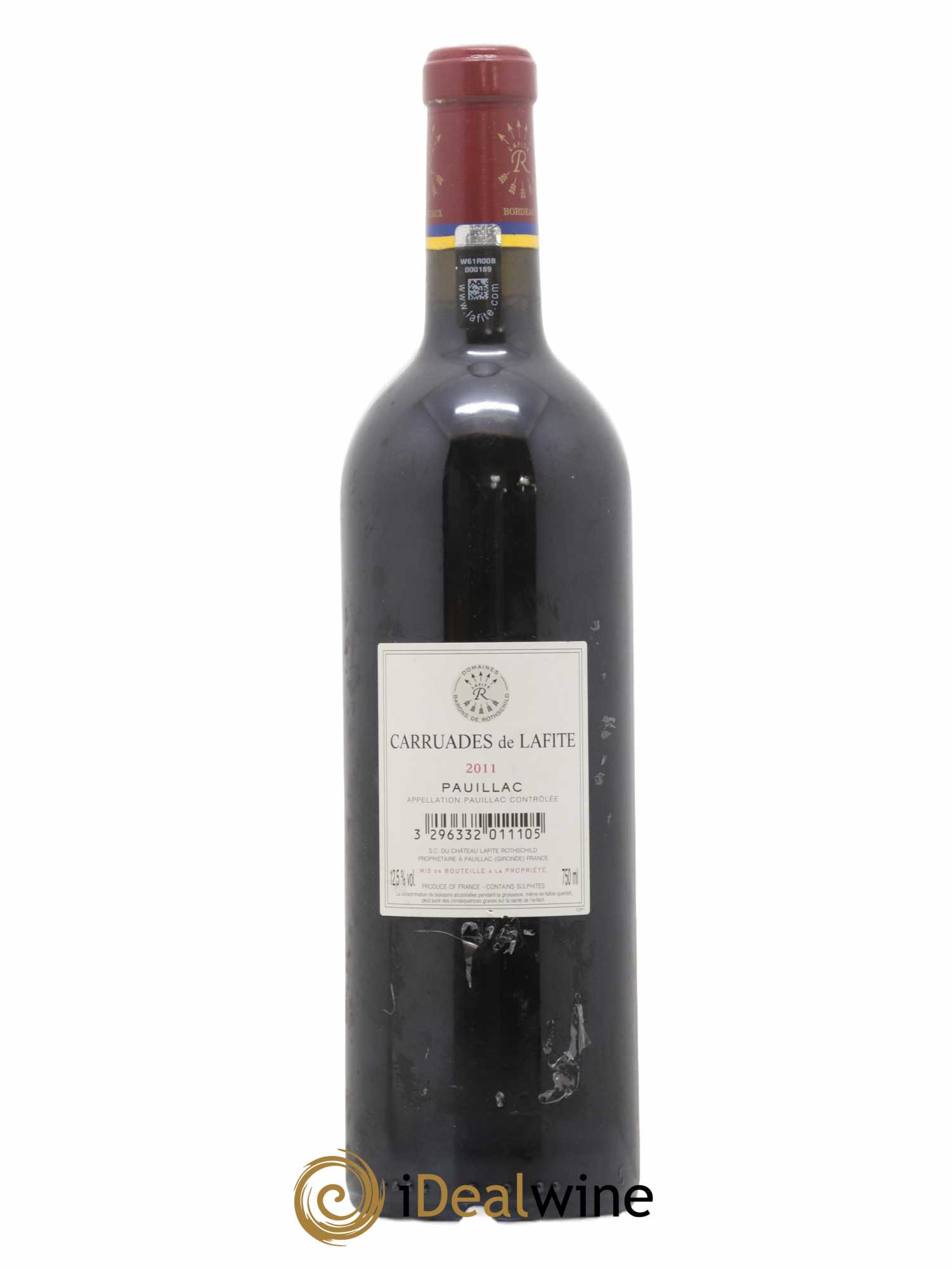 Carruades de Lafite Rothschild Second Vin 2011 - Lot de 1 bouteille - 1