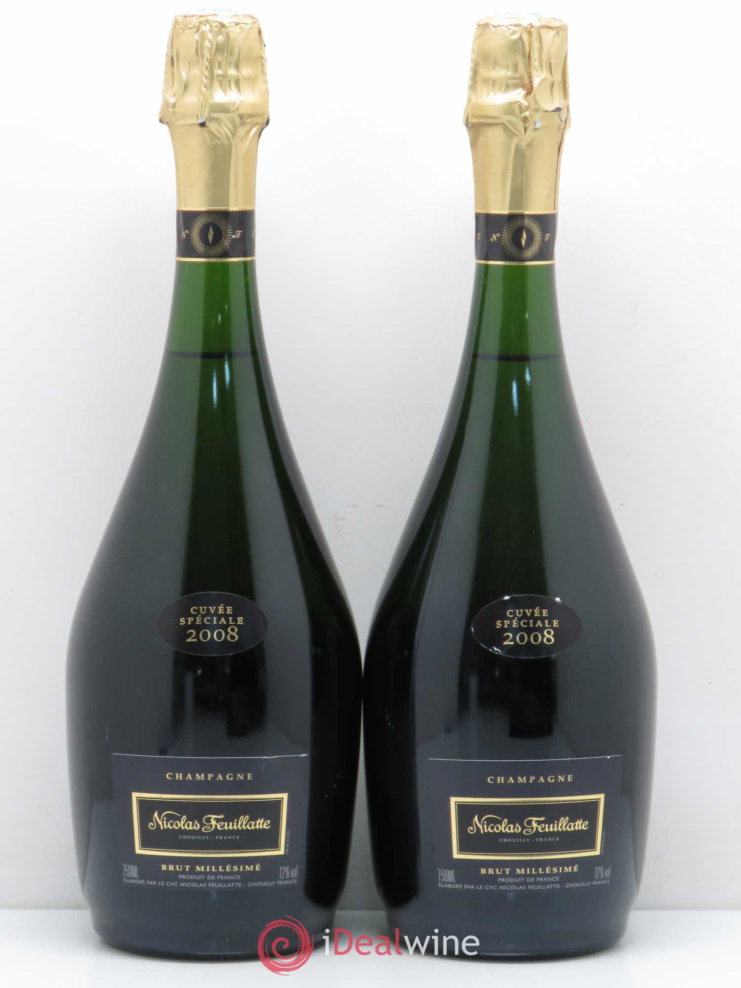 Cuvée Spéciale Nicolas Feuillatte 2008 - Lot de 5 bouteilles - 2
