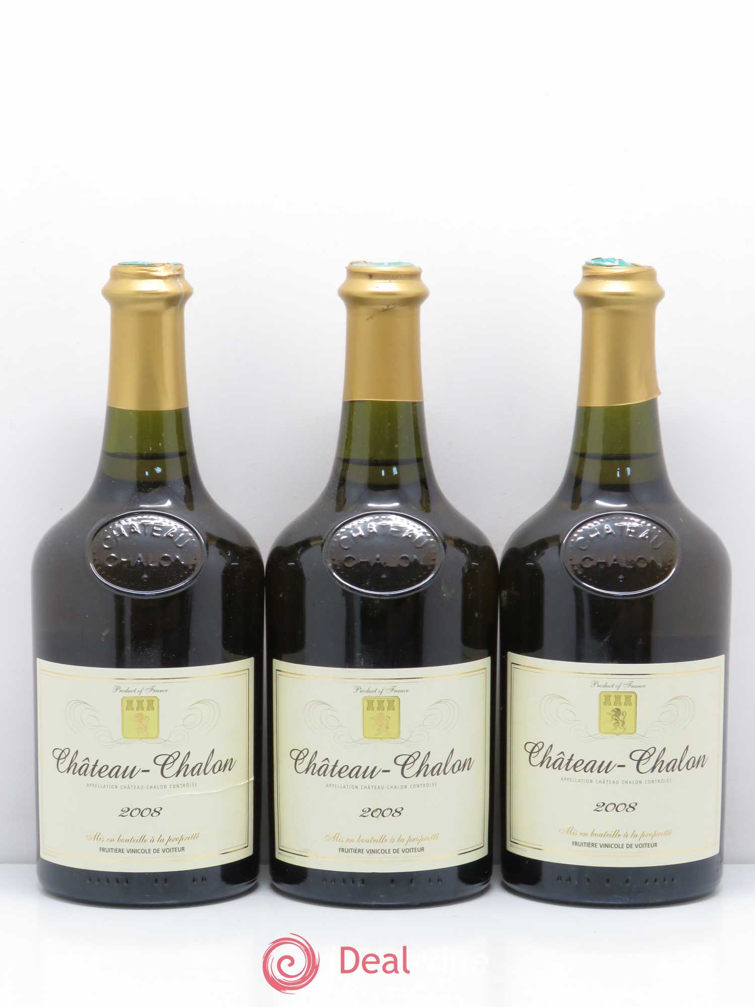 Château-Chalon Fruitière Vinicole de Voiteur 2008 - Lot de 3 bouteilles - 0