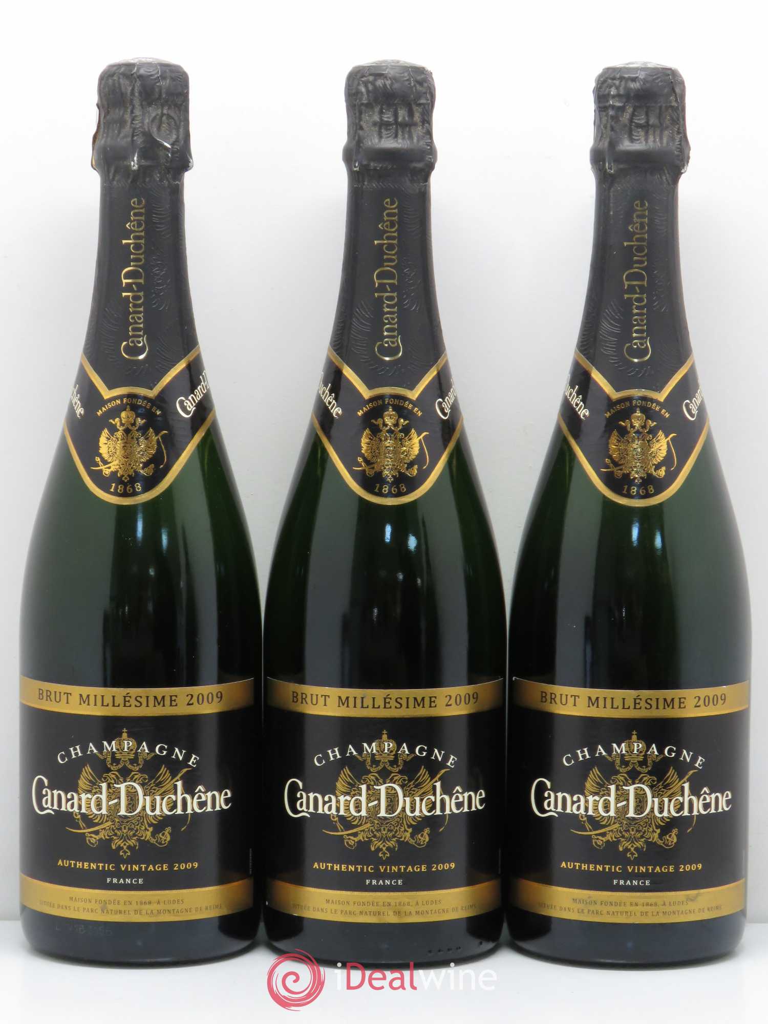 Champagne Canard Duchene 2009 - Lot of 6 bottles - 2
