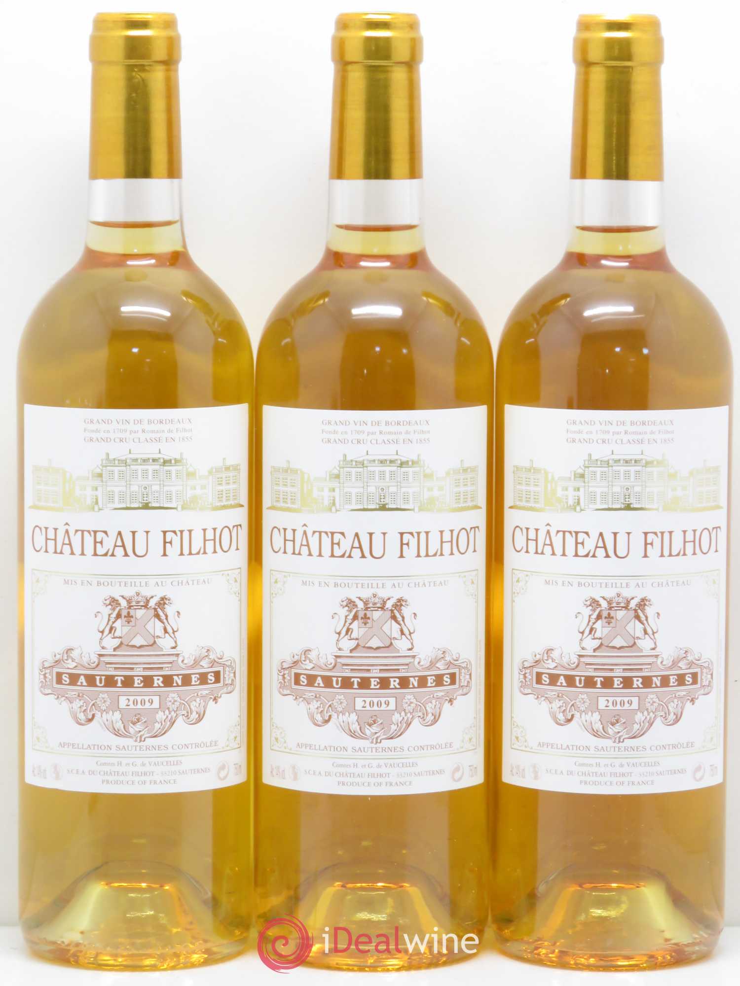 Château Filhot 2ème Grand Cru Classé 2009 - Lotto di 6 bottiglie - 2