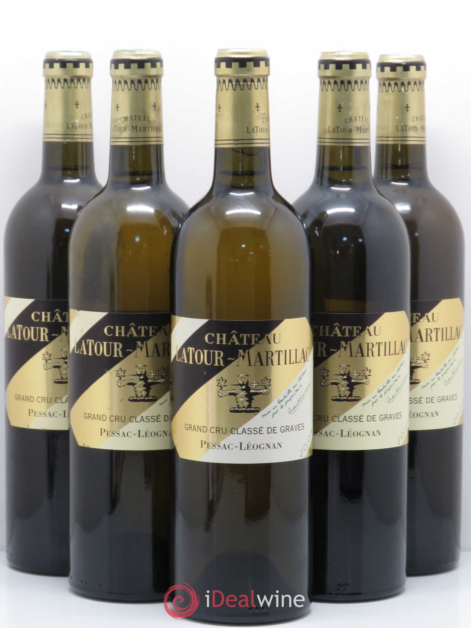 Château Latour-Martillac Cru Classé de Graves 2009 - Lot de 5 bouteilles - 0