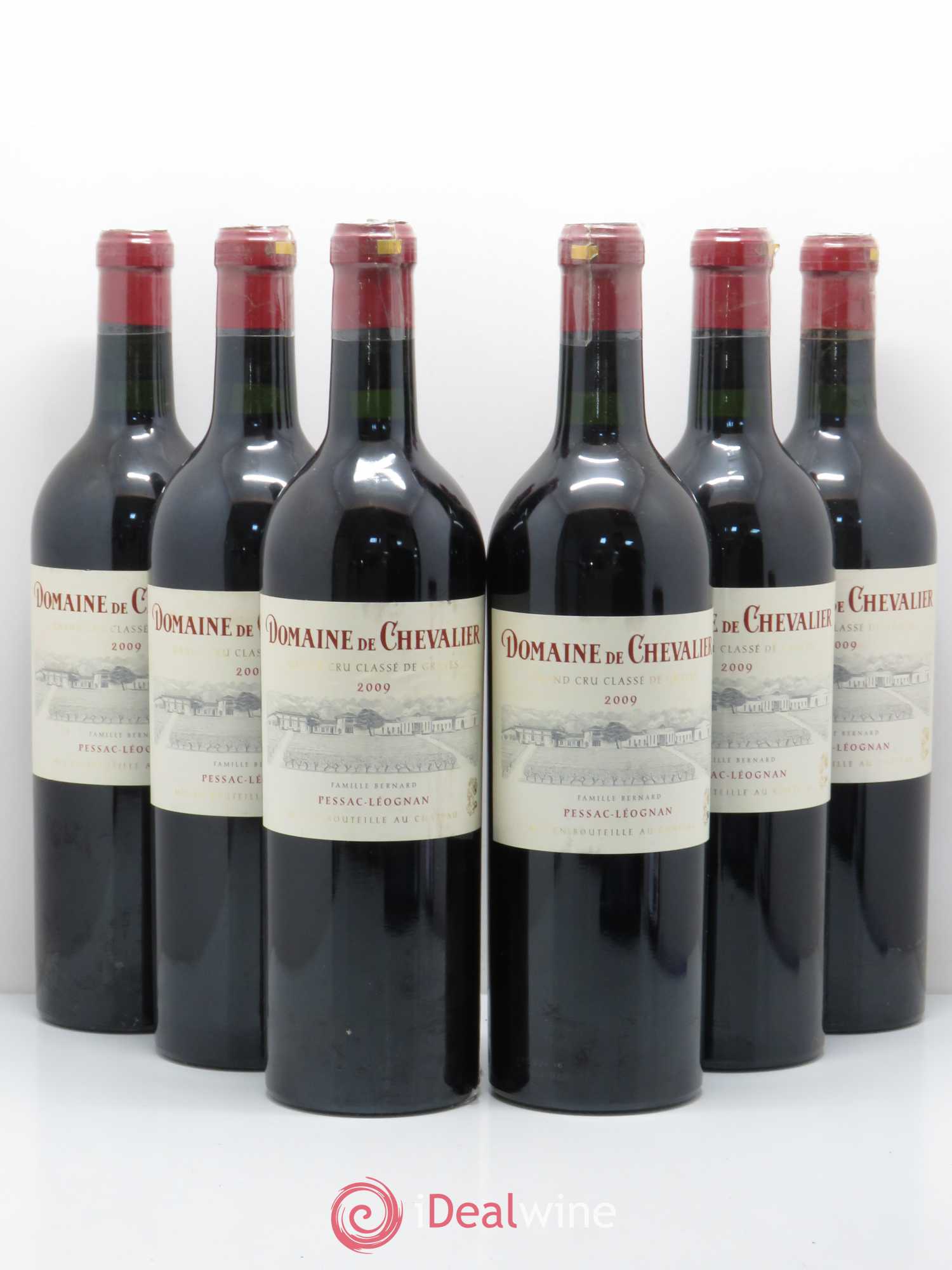 Domaine de Chevalier Cru Classé de Graves 2009 - Lot de 6 bouteilles - 0