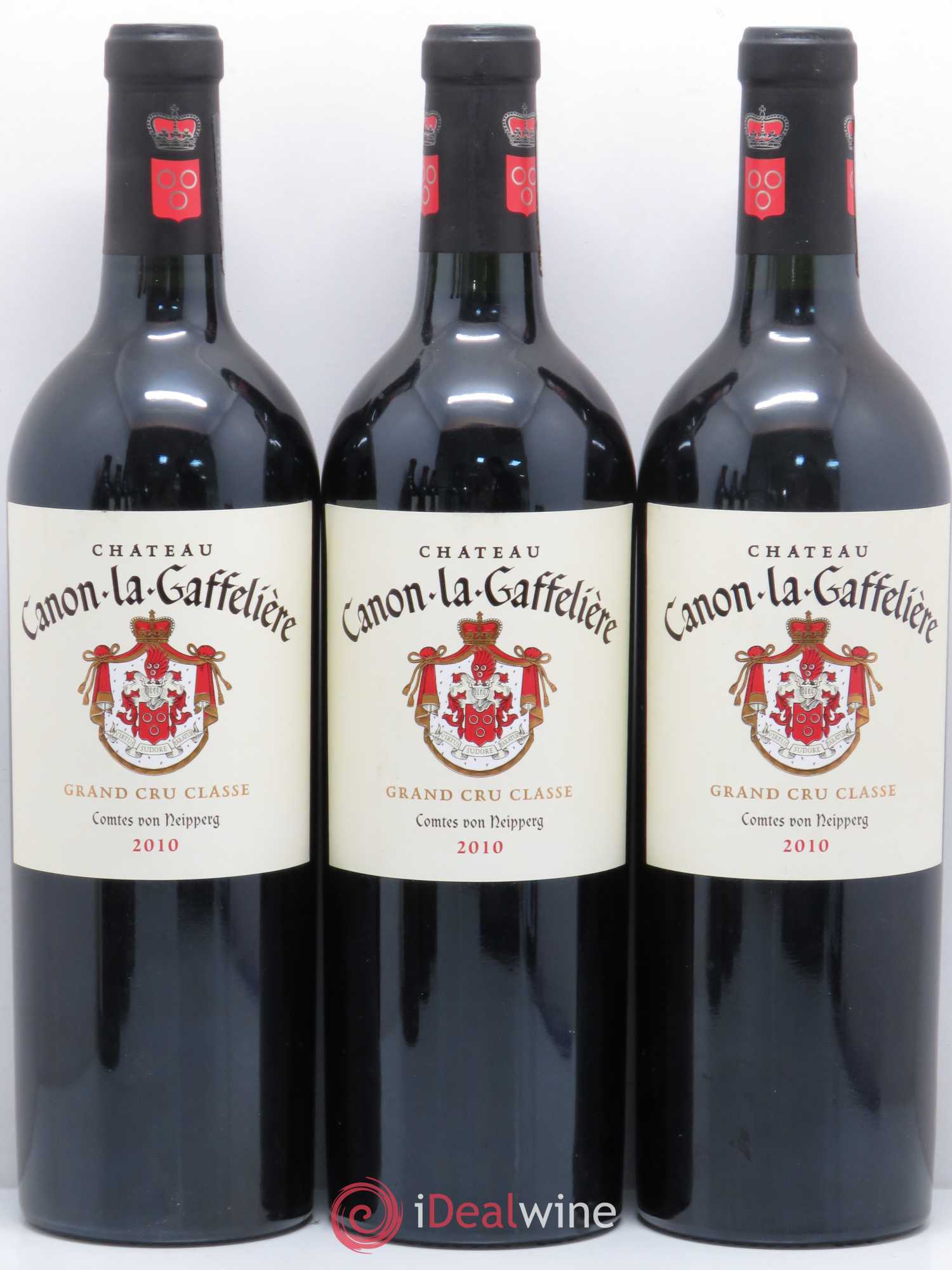 Château Canon la Gaffelière 1er Grand Cru Classé B 2010 - Lot de 6 bouteilles - 1