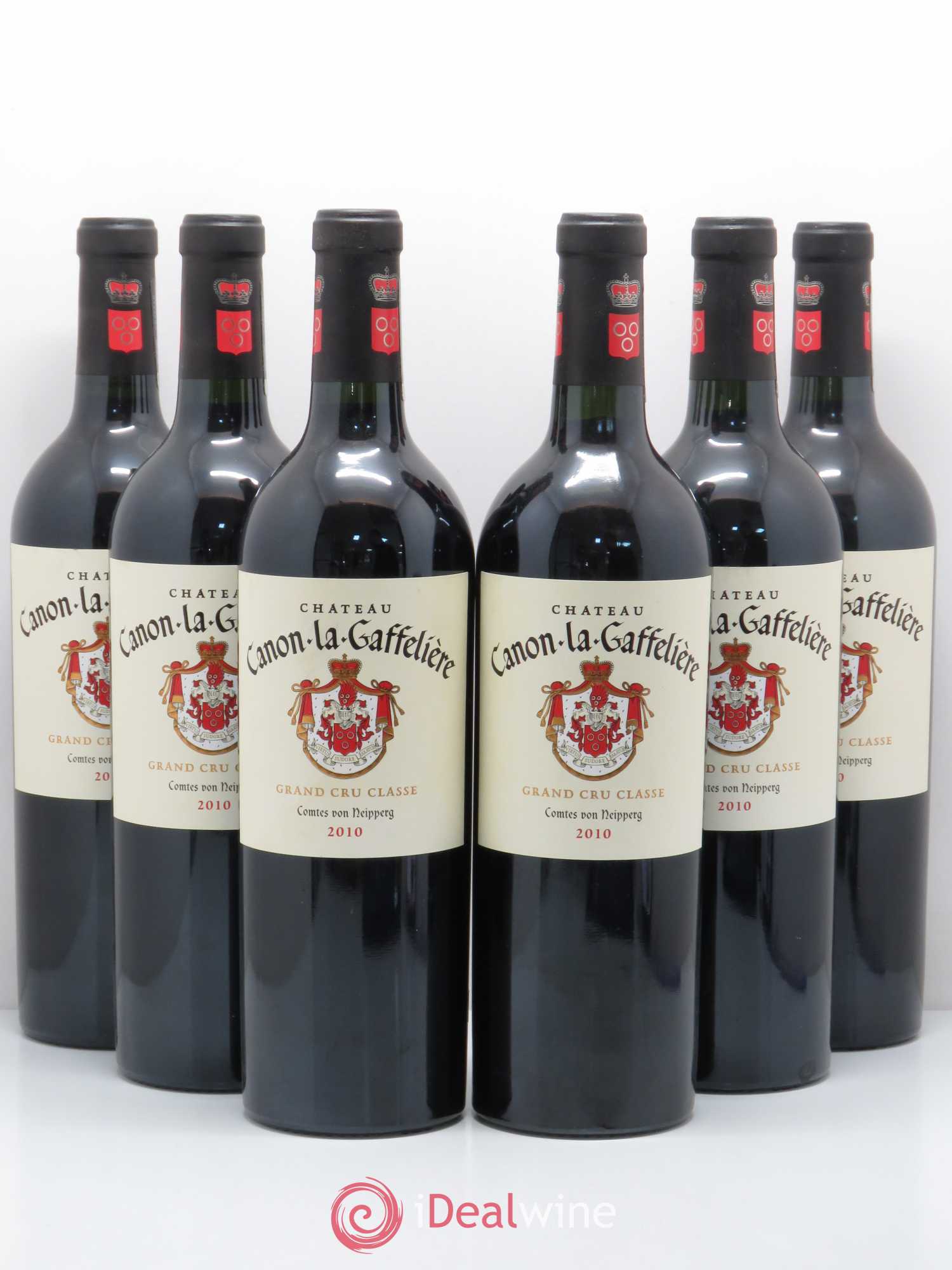 Château Canon la Gaffelière 1er Grand Cru Classé B 2010 - Lot de 6 bouteilles - 0