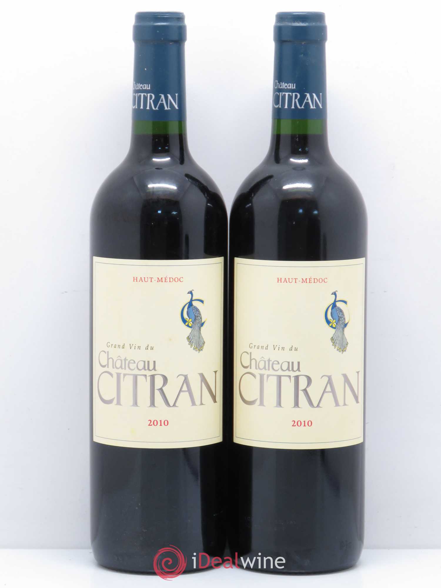 Château Citran Cru Bourgeois 2010 - Lot de 2 bouteilles - 0