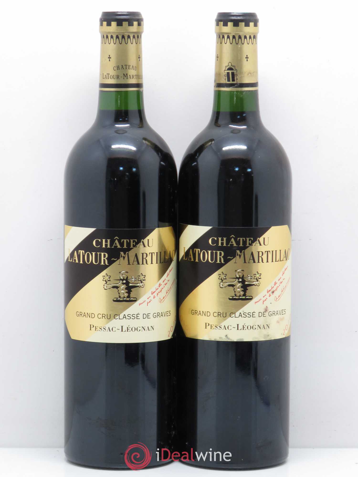 Château Latour-Martillac Cru Classé de Graves 2010 - Lot de 2 bouteilles - 0