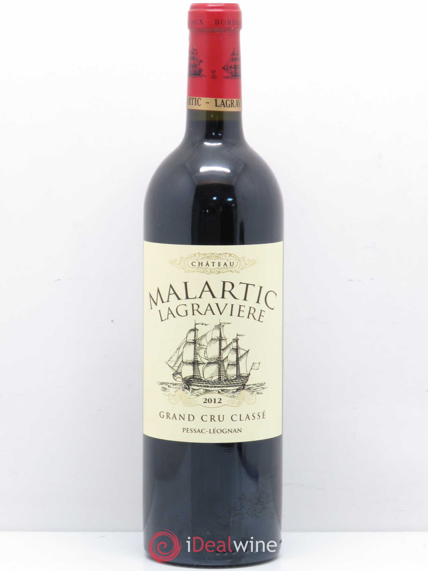 Château Malartic-Lagravière Cru Classé de Graves 2012 - Lot de 1 bouteille - 0