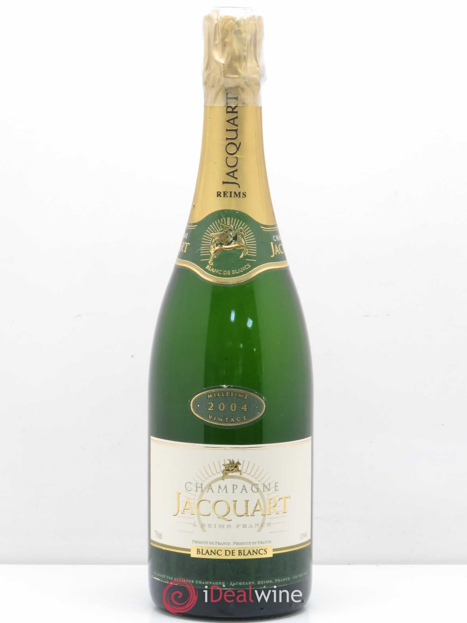 Champagne Blanc de Blancs Jacquart 2004 - Lot de 1 bouteille - 0