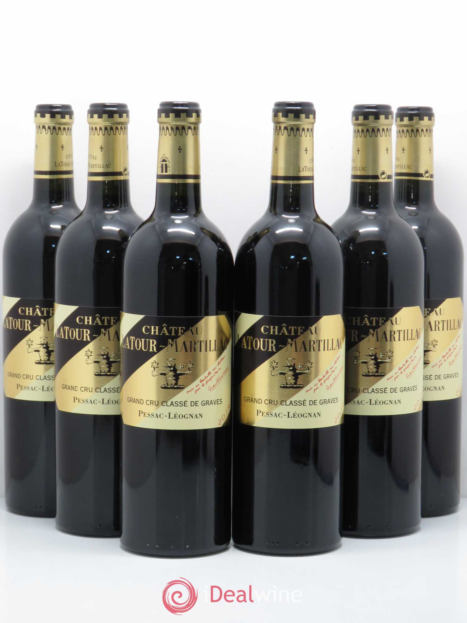 Château Latour-Martillac Cru Classé de Graves 2014 - Lot de 6 bouteilles - 0