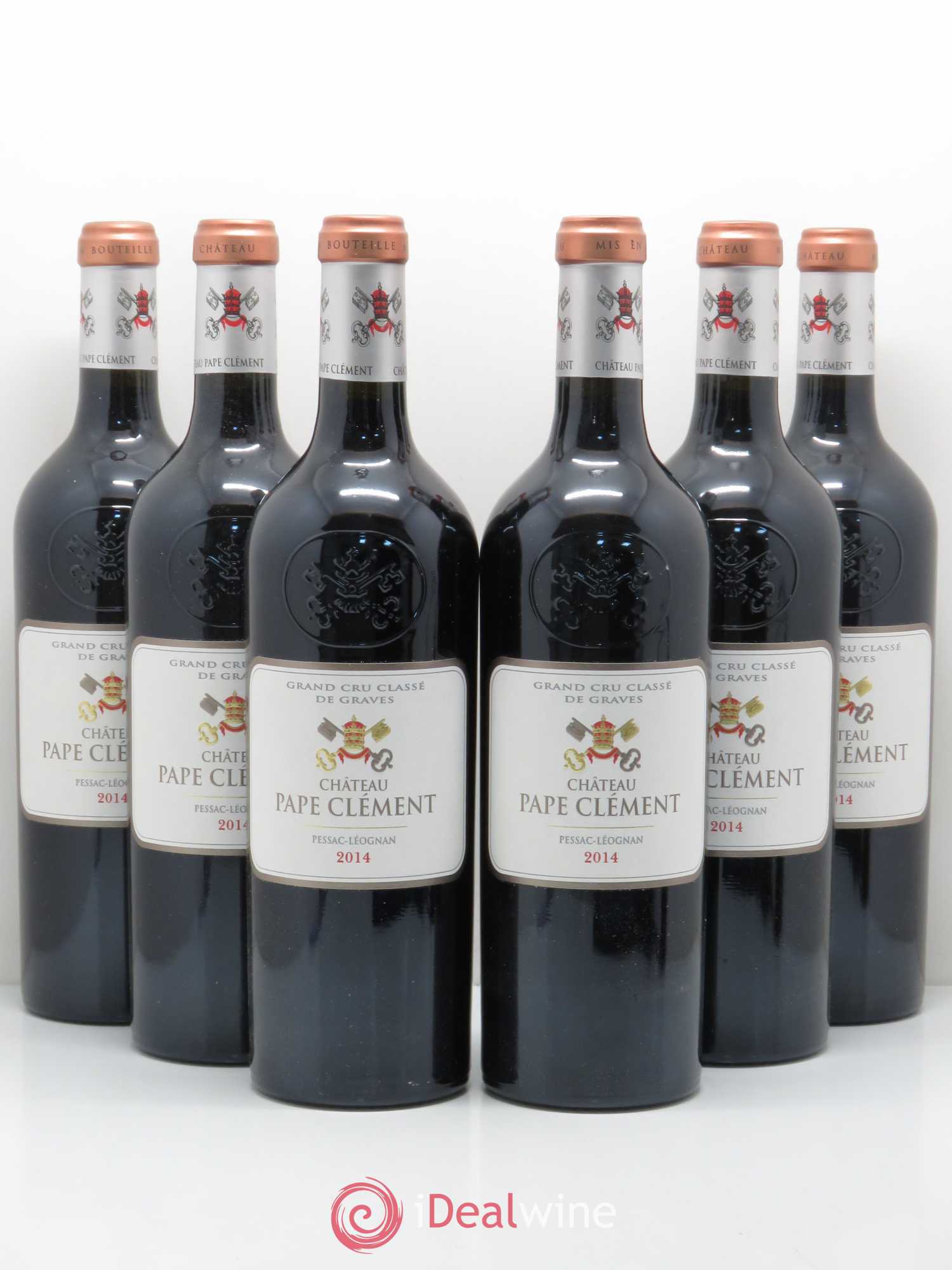 Château Pape Clément Cru Classé de Graves 2014 - Lot de 6 bouteilles - 0