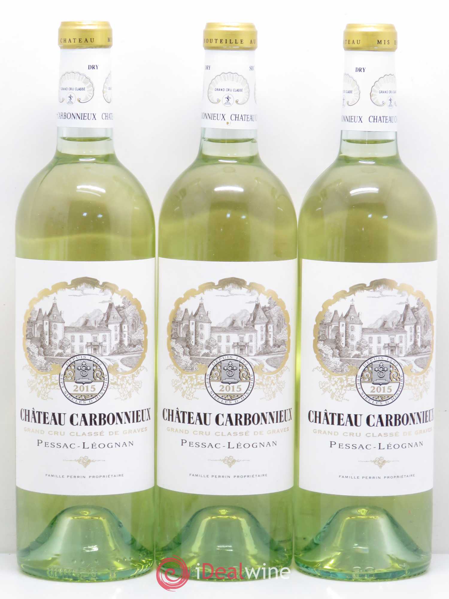 Château Carbonnieux Cru Classé de Graves 2015 - Lot de 6 bouteilles - 1