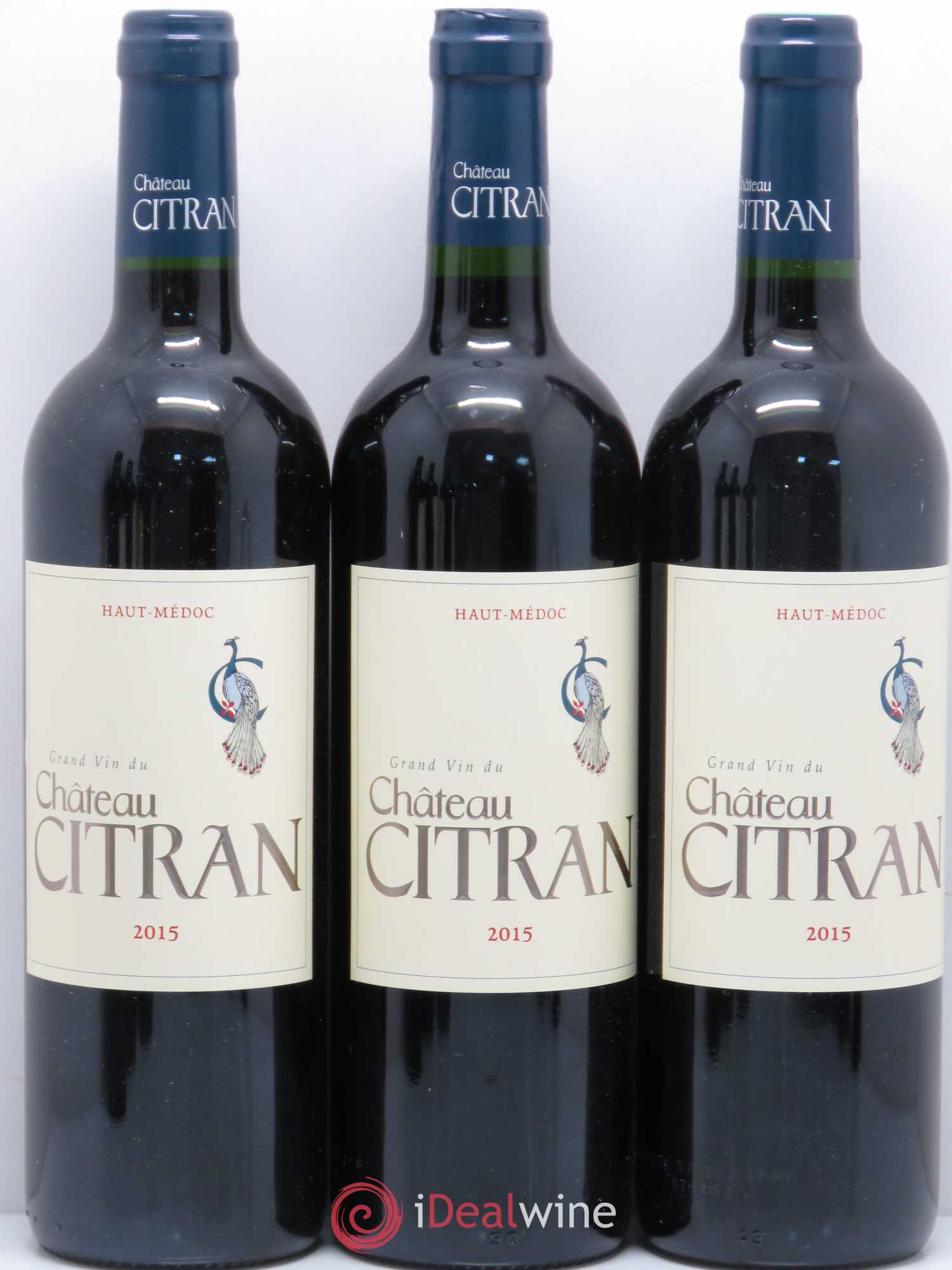 Château Citran Cru Bourgeois 2015 - Lot de 6 bouteilles - 1