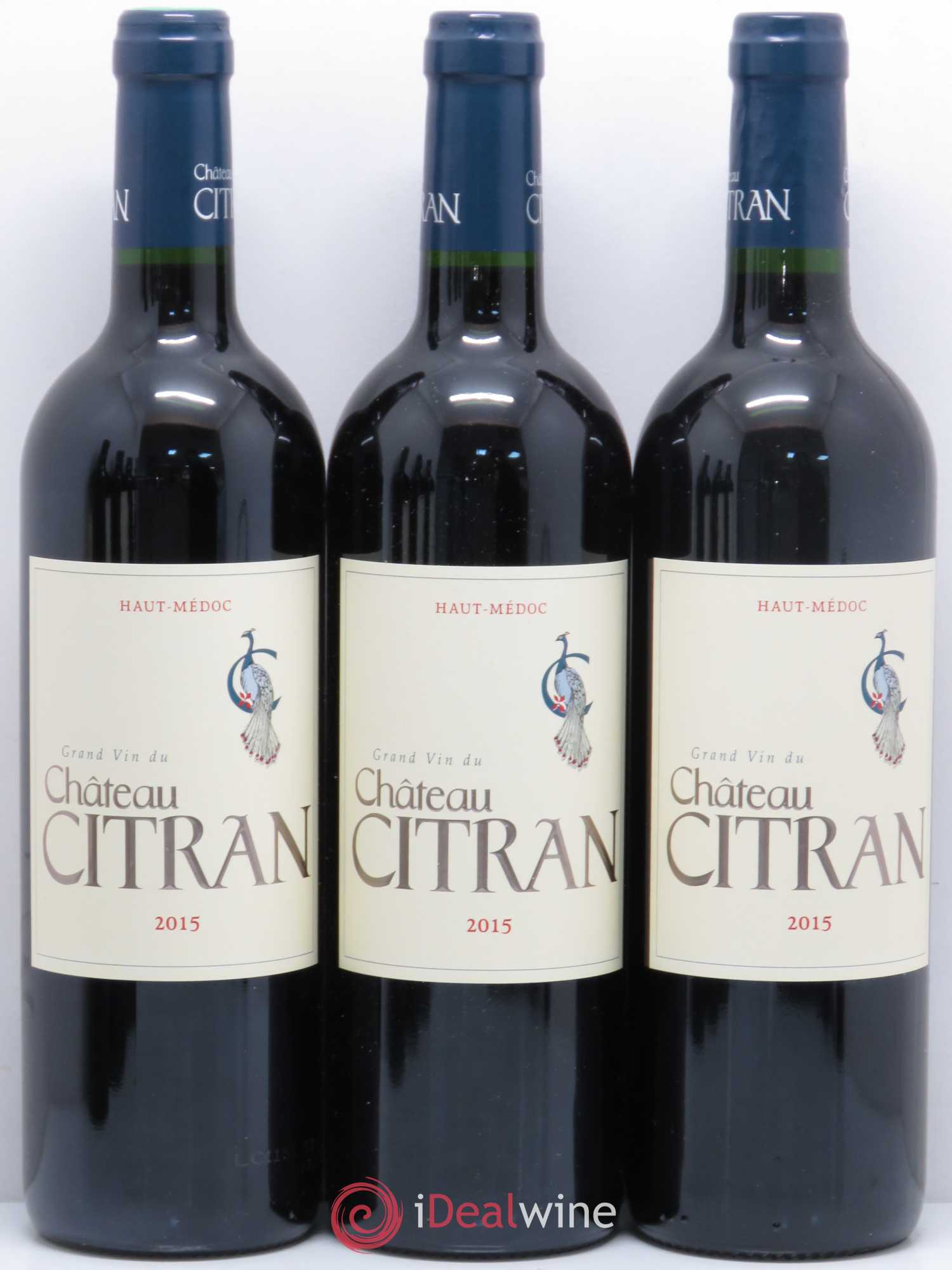 Château Citran Cru Bourgeois 2015 - Lot de 6 bouteilles - 1