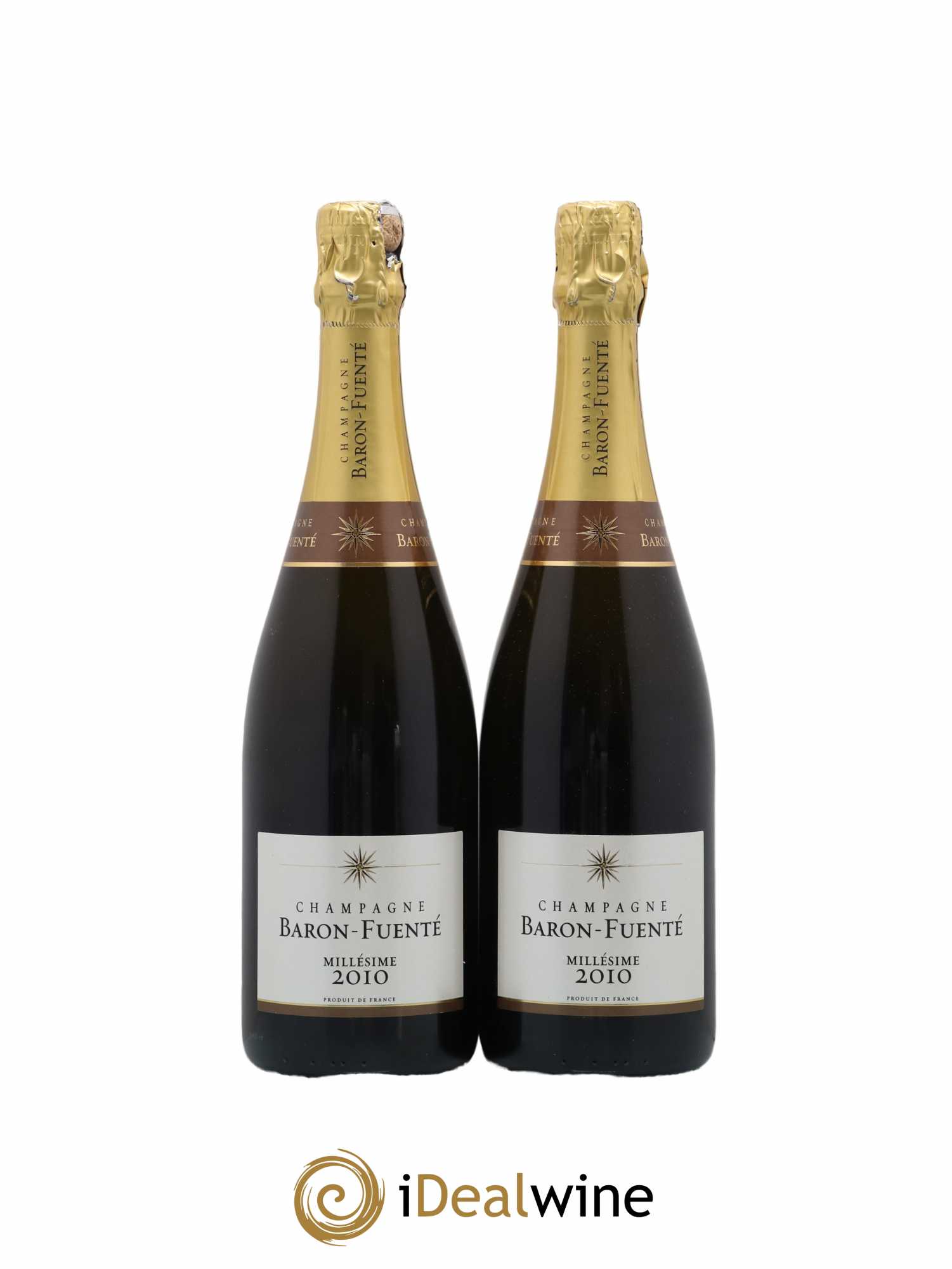 Champagne Baron Fuenté 2010 - Lot de 2 bouteilles - 0