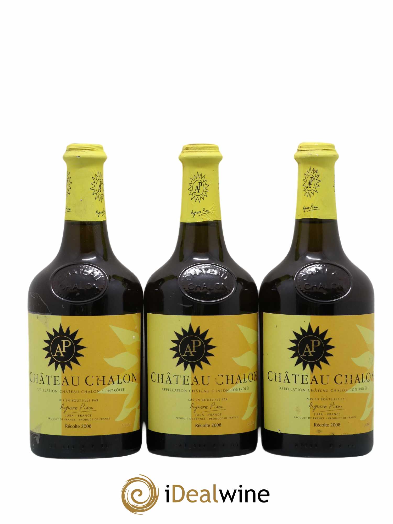 Château-Chalon Auguste Pirou 2008 - Lot de 3 bouteilles - 0