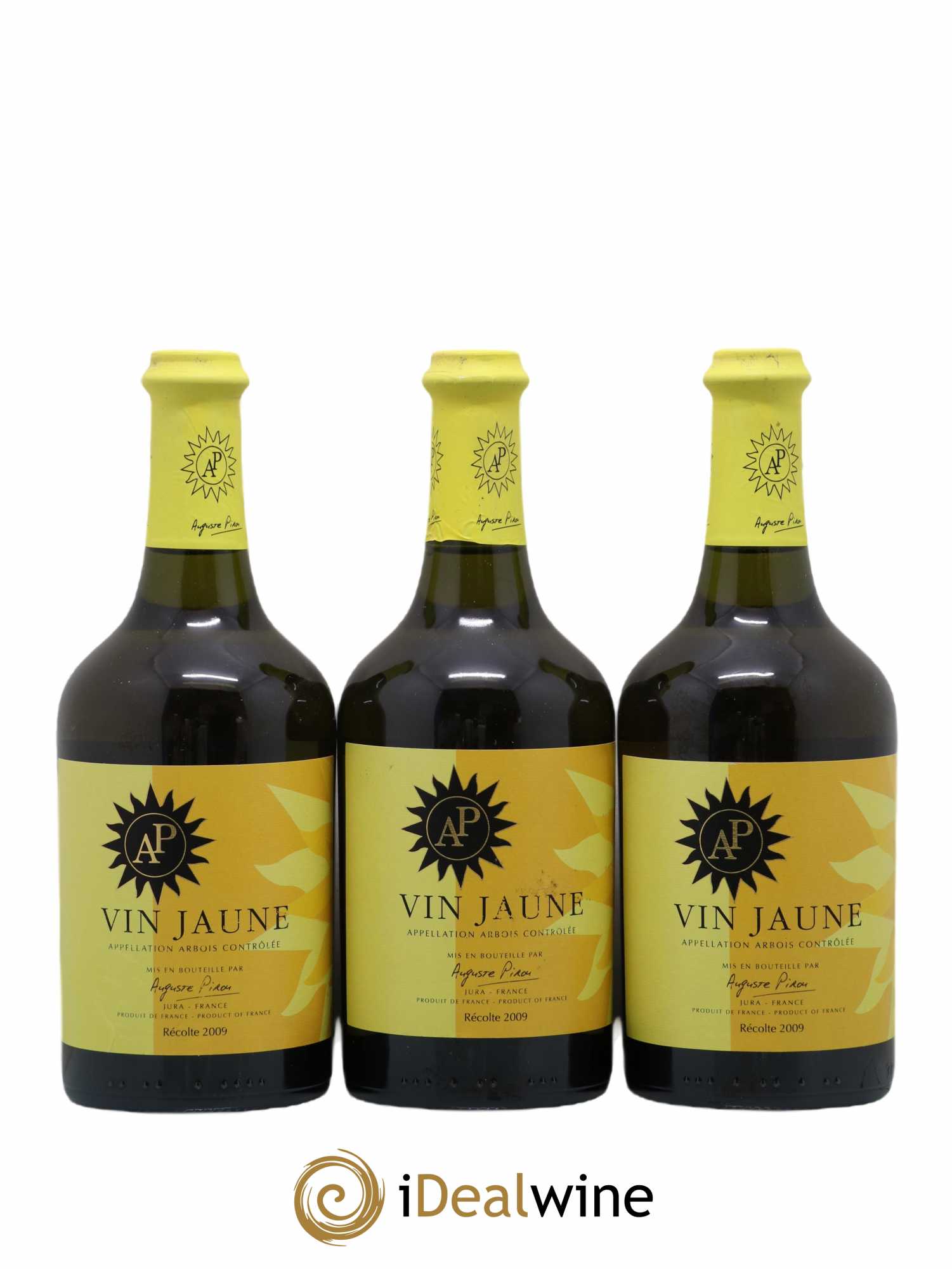 Arbois Vin Jaune Auguste Pirou 2009 - Lot de 3 bouteilles - 0