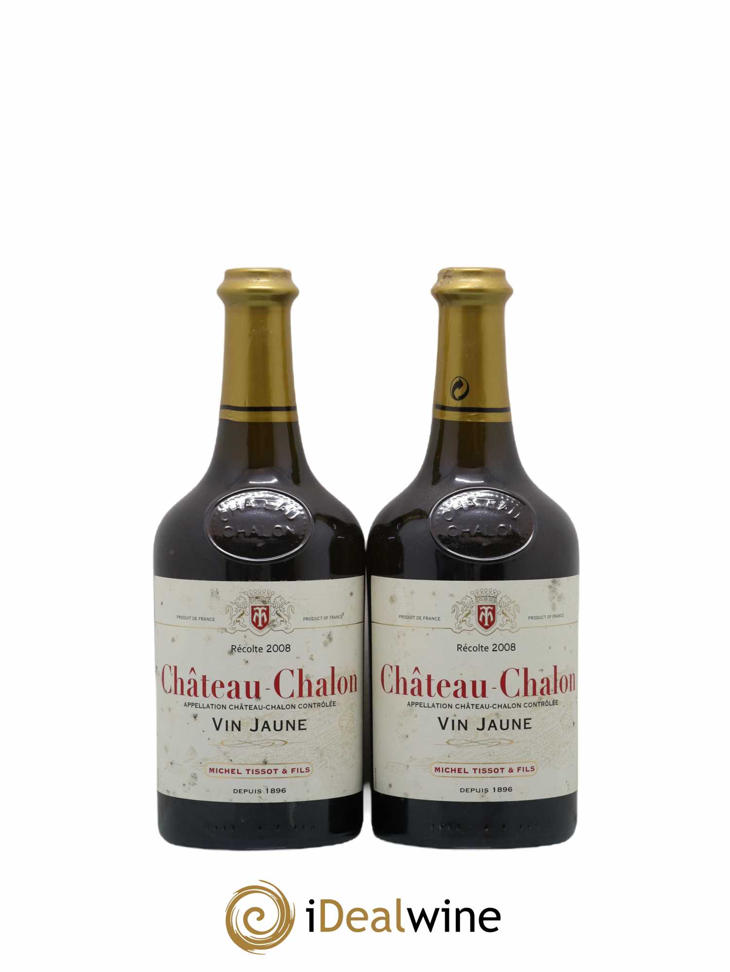 Château-Chalon Michel Tissot & Fils 2008 - Lot de 2 bouteilles - 0