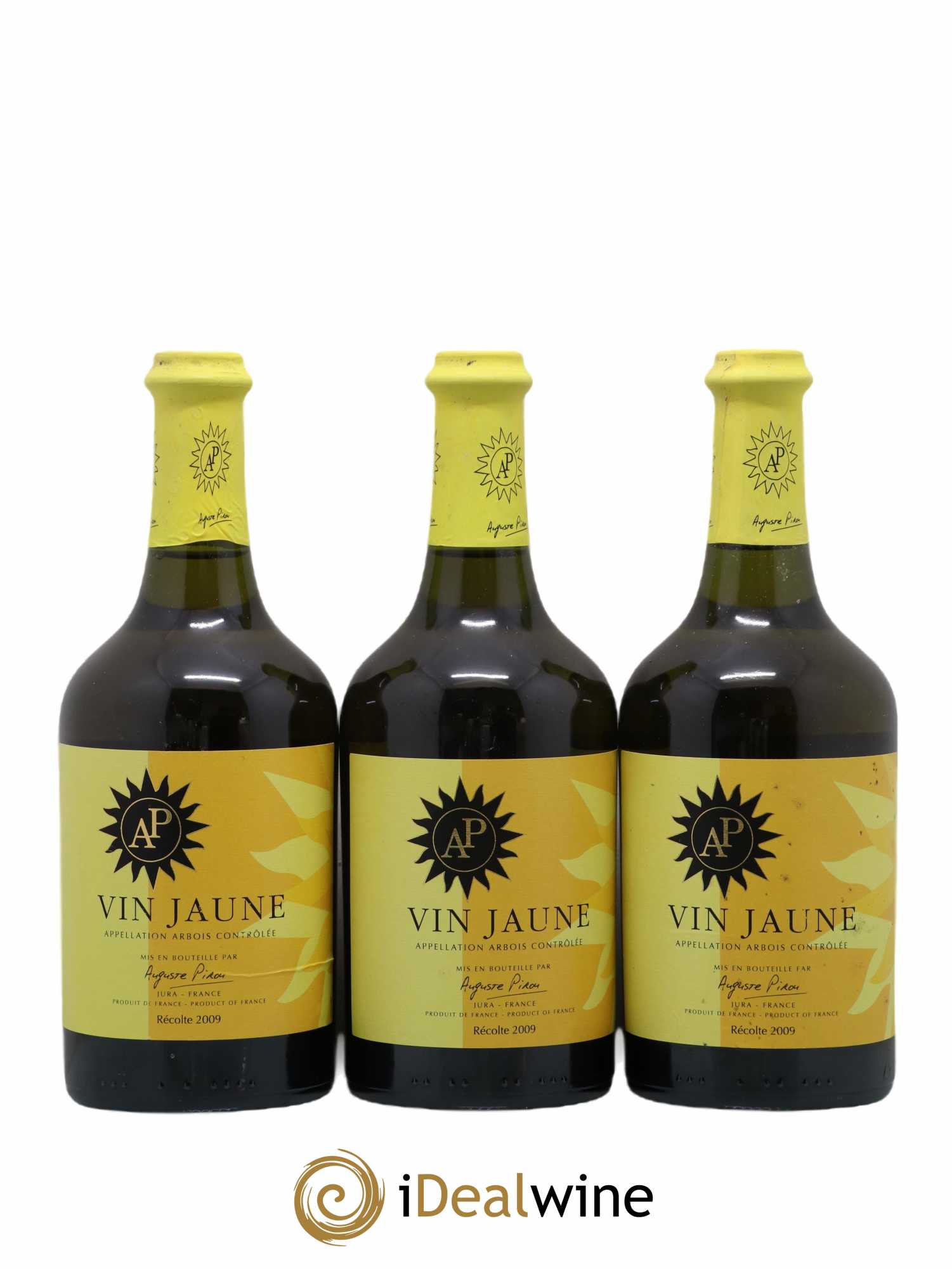 Arbois Vin Jaune Auguste Pirou 2009 - Lot de 3 bouteilles - 0