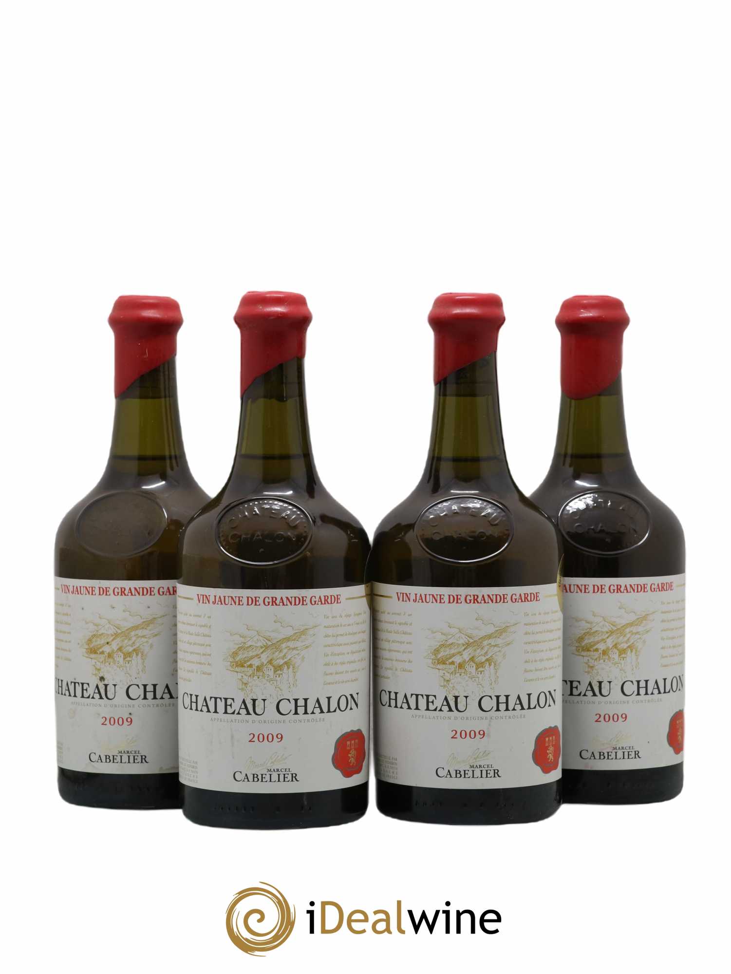 Château-Chalon Marcel Cabelier 2009 - Lot de 4 bouteilles - 0