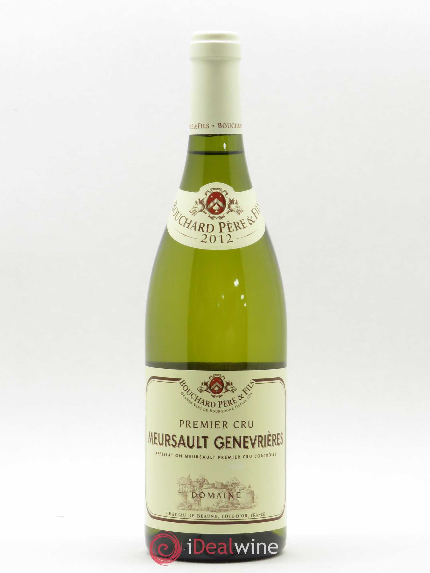 Meursault 1er Cru Genevrières Bouchard Père & Fils 2012 - Lot de 1 bouteille - 0